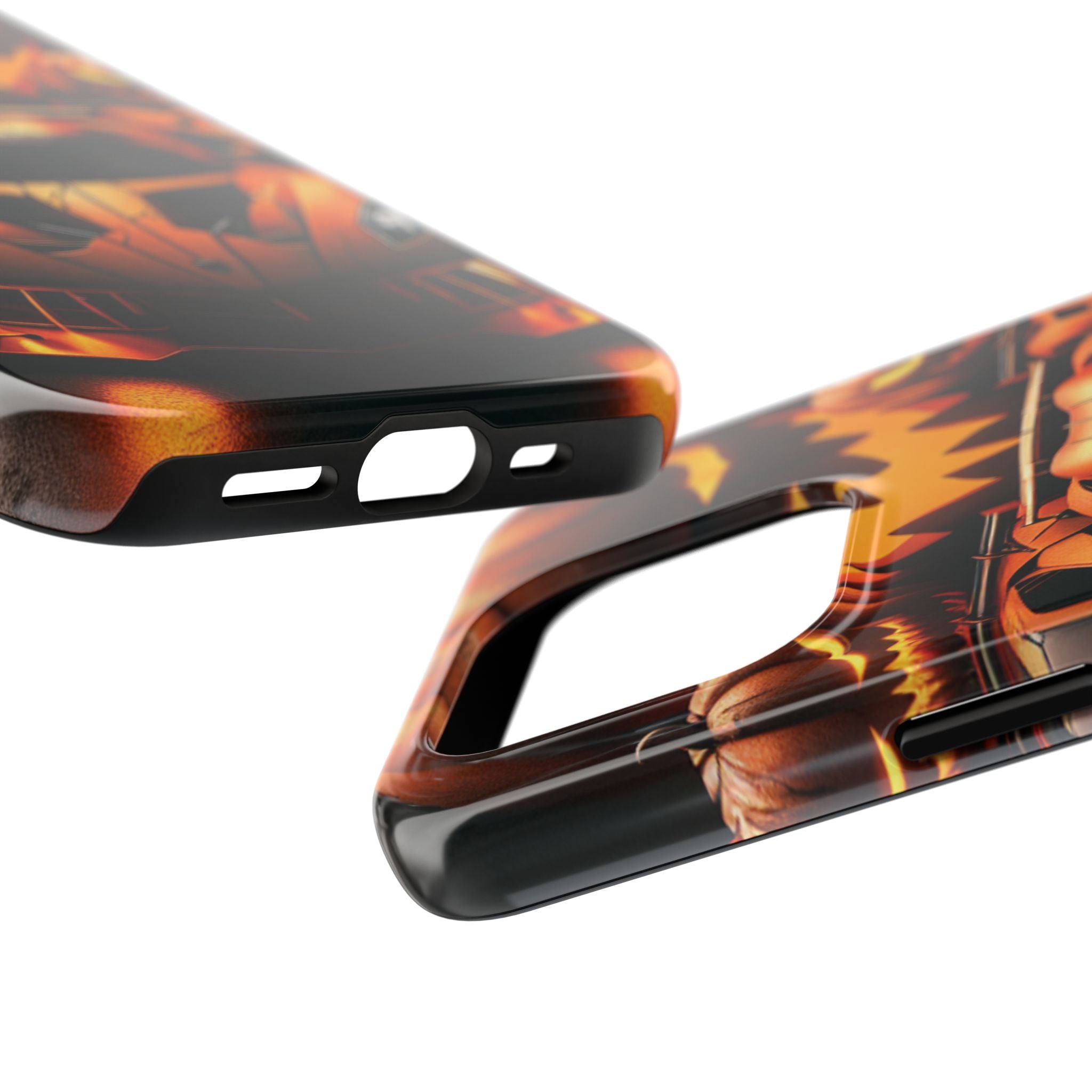 Halloween Supercar Tough Phone Case — Pumpkin Jack-O'-Lantern Design