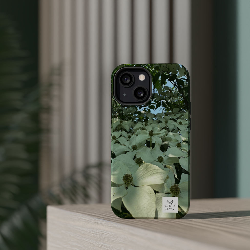 Floral Dogwood Magnetic Impact Phone Case