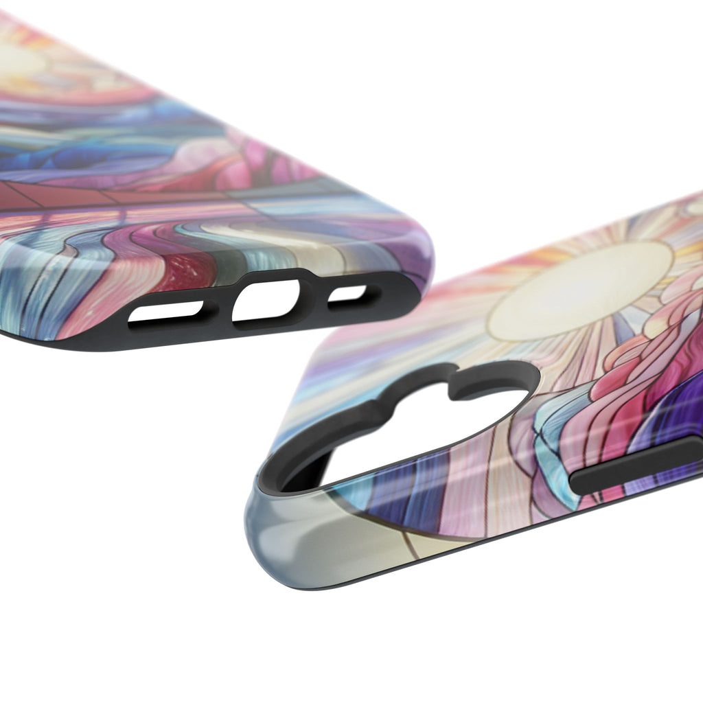 Magnet Tough Cases - Sunrise Stained Glass Design