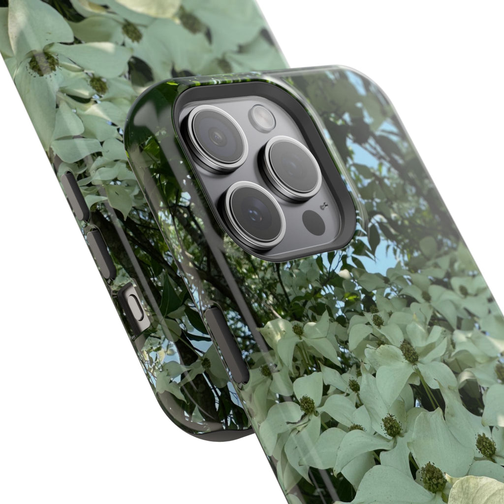 Floral Dogwood Magnetic Impact Phone Case