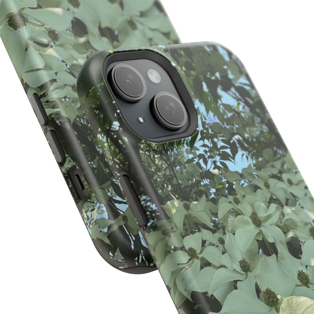 Floral Dogwood Magnetic Impact Phone Case