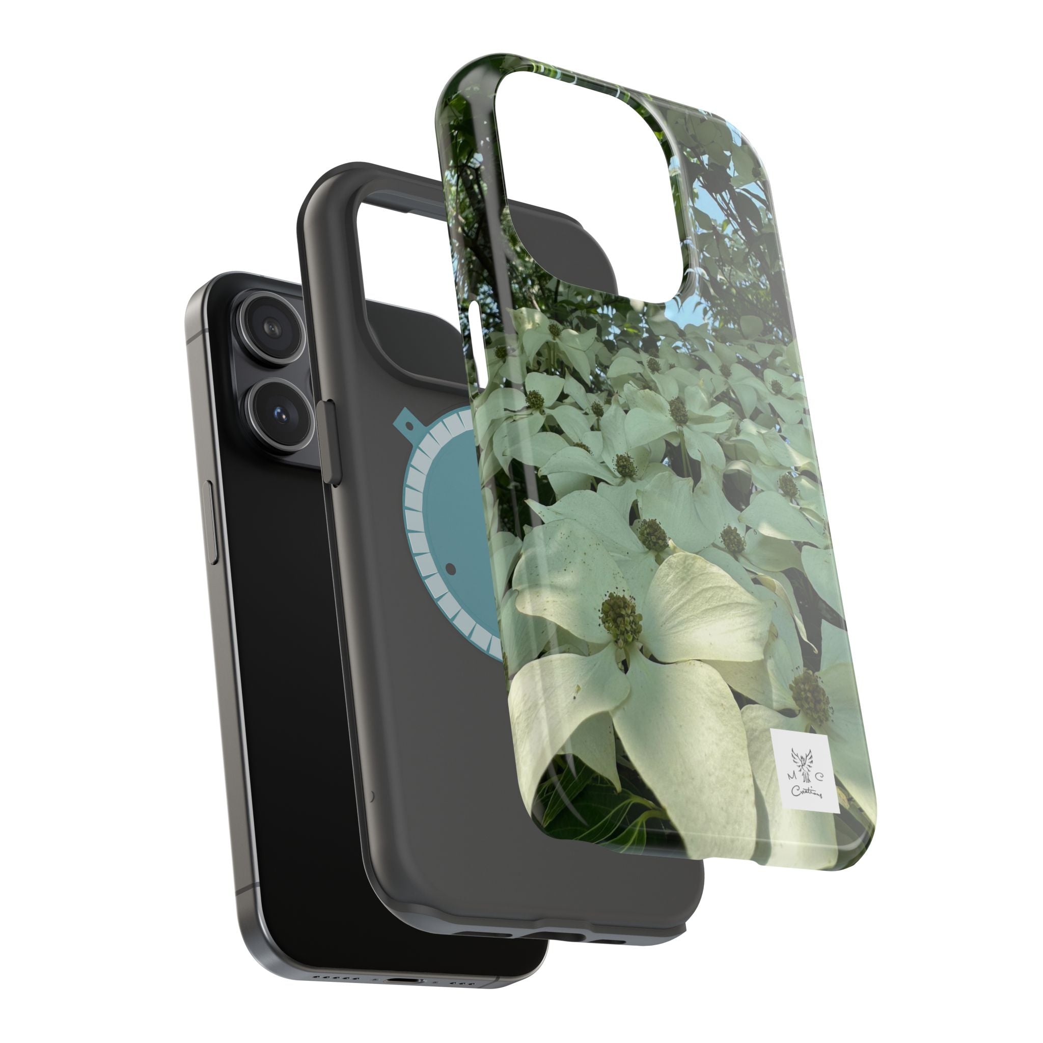 Floral Dogwood Magnetic Impact Phone Case