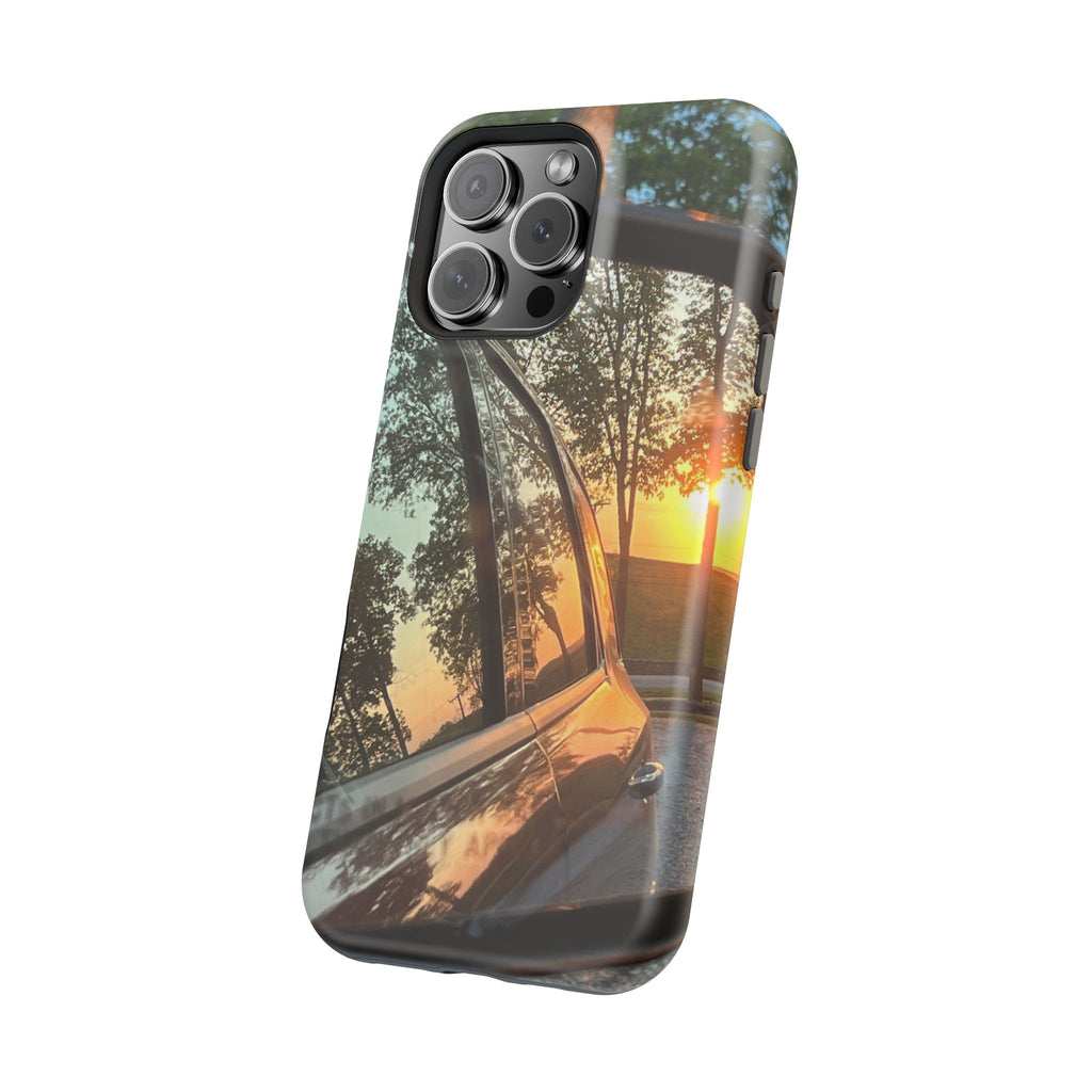 Phone Case — Sunset Reflection Magnetic Impact-Resistant Case