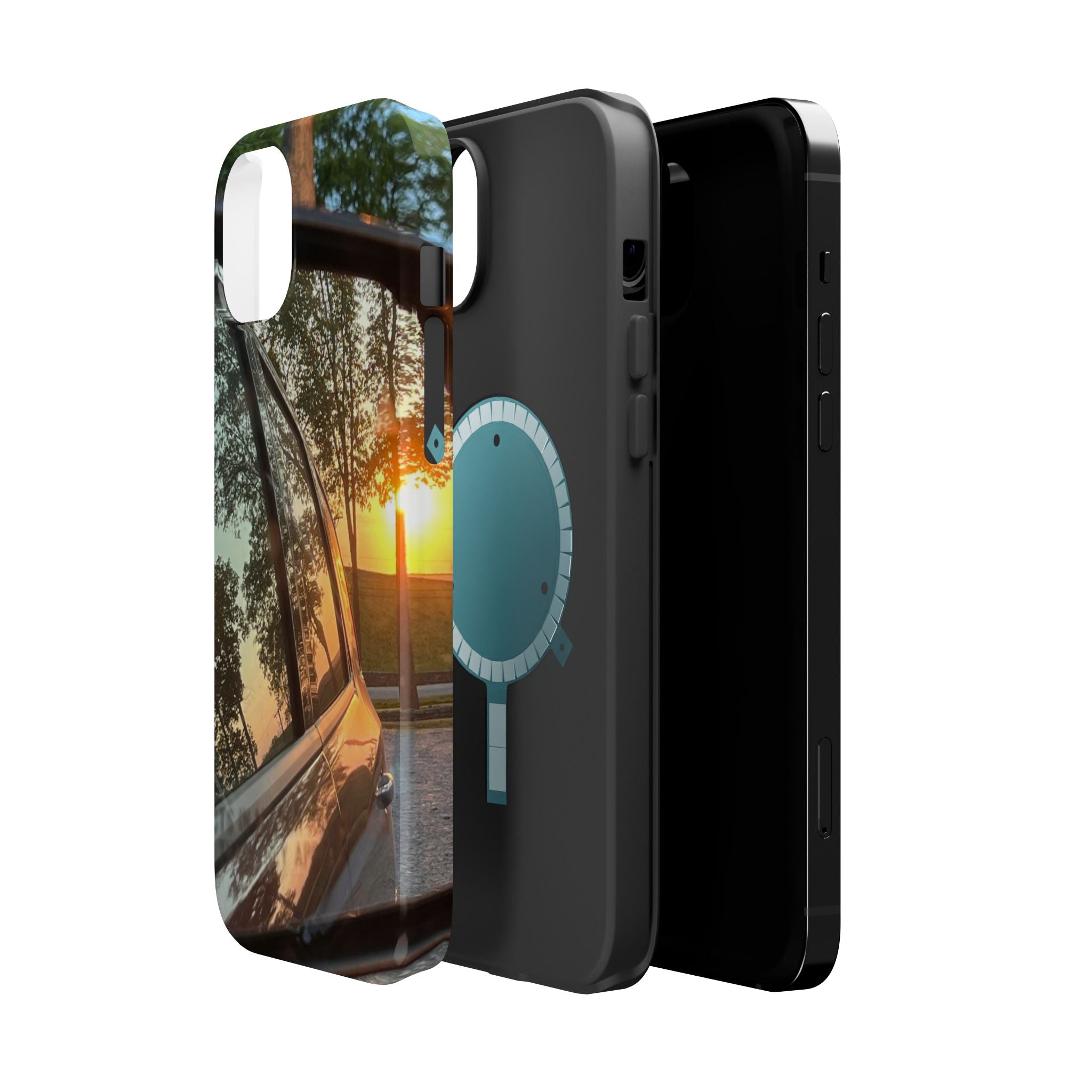 Mopar in the rear view Sunset - MagSafe Tough Cases