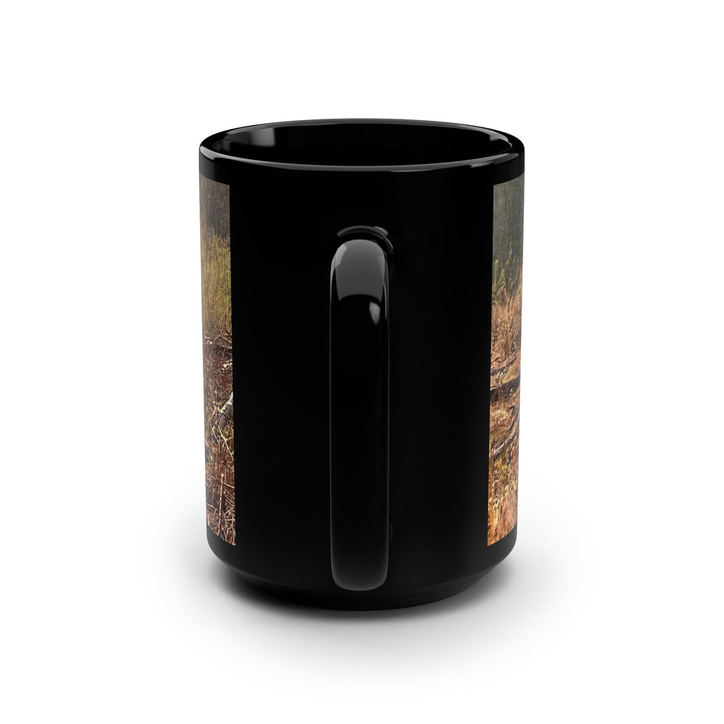 A Hunters delight! - Black Mug, 15oz