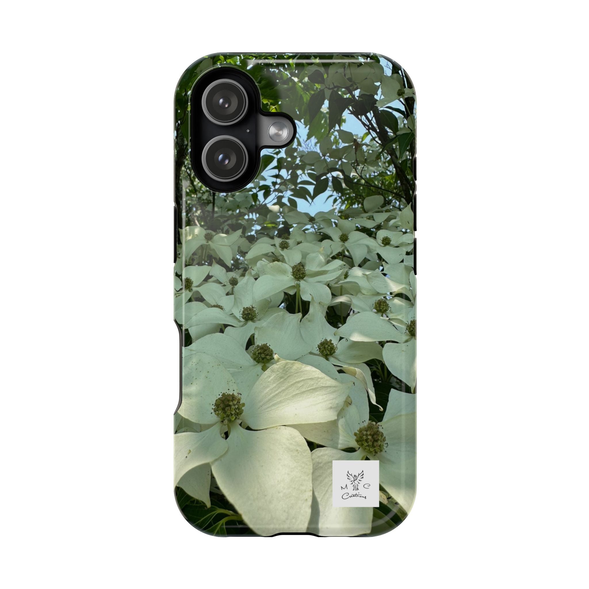 Floral Dogwood Magnetic Impact Phone Case