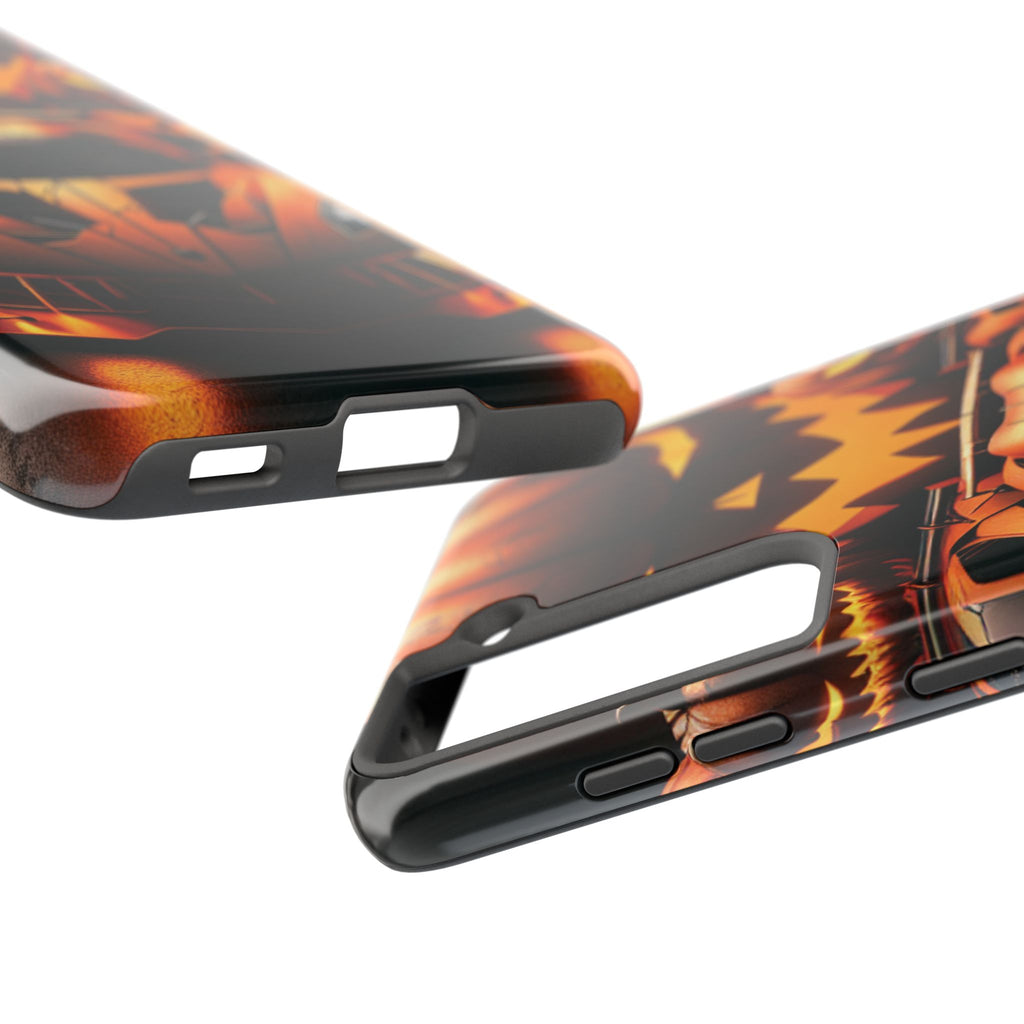 Halloween Supercar Tough Phone Case — Pumpkin Jack-O'-Lantern Design
