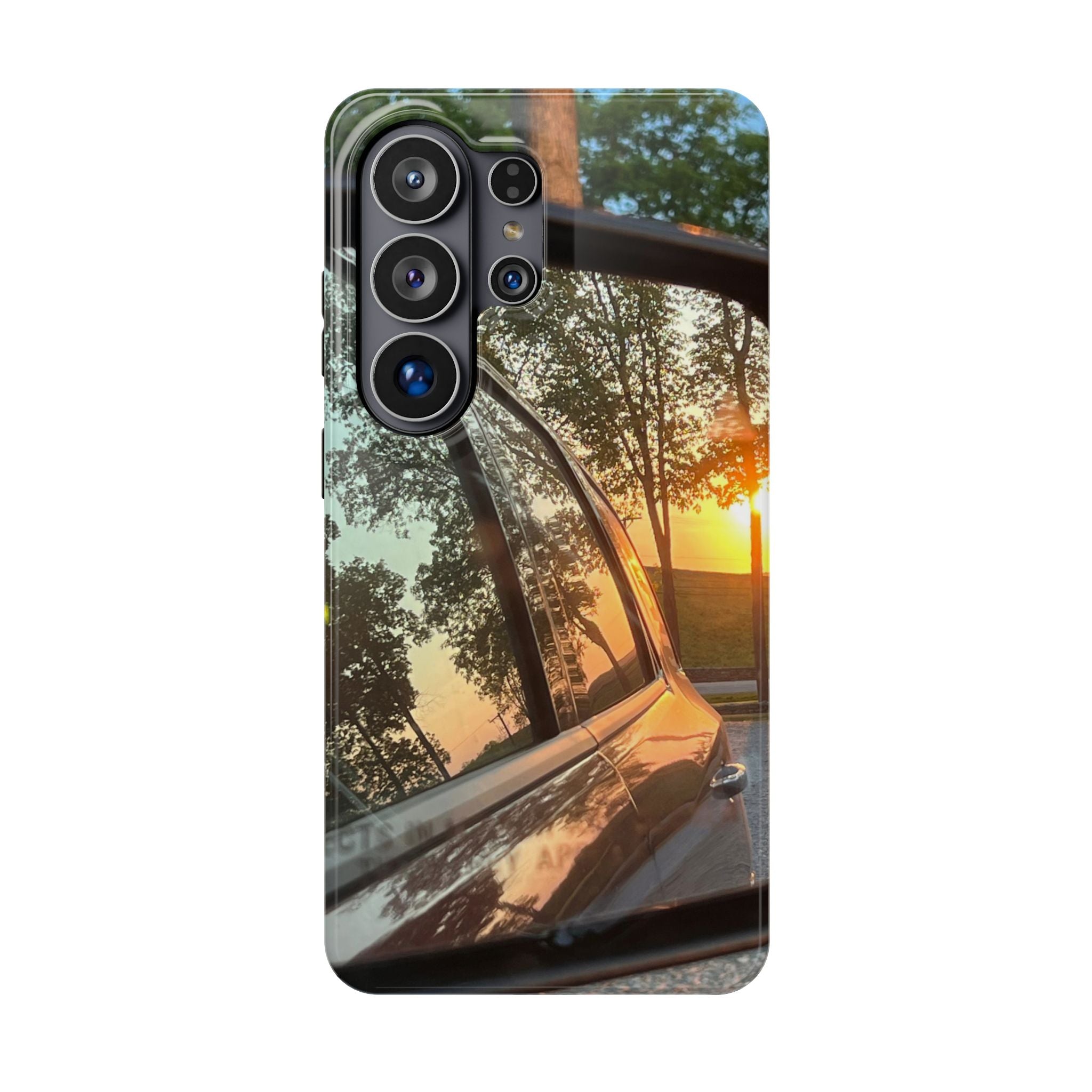 Phone Case — Sunset Reflection Magnetic Impact-Resistant Case