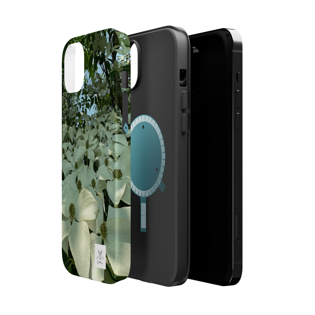 Floral Dogwood Magnetic Impact Phone Case