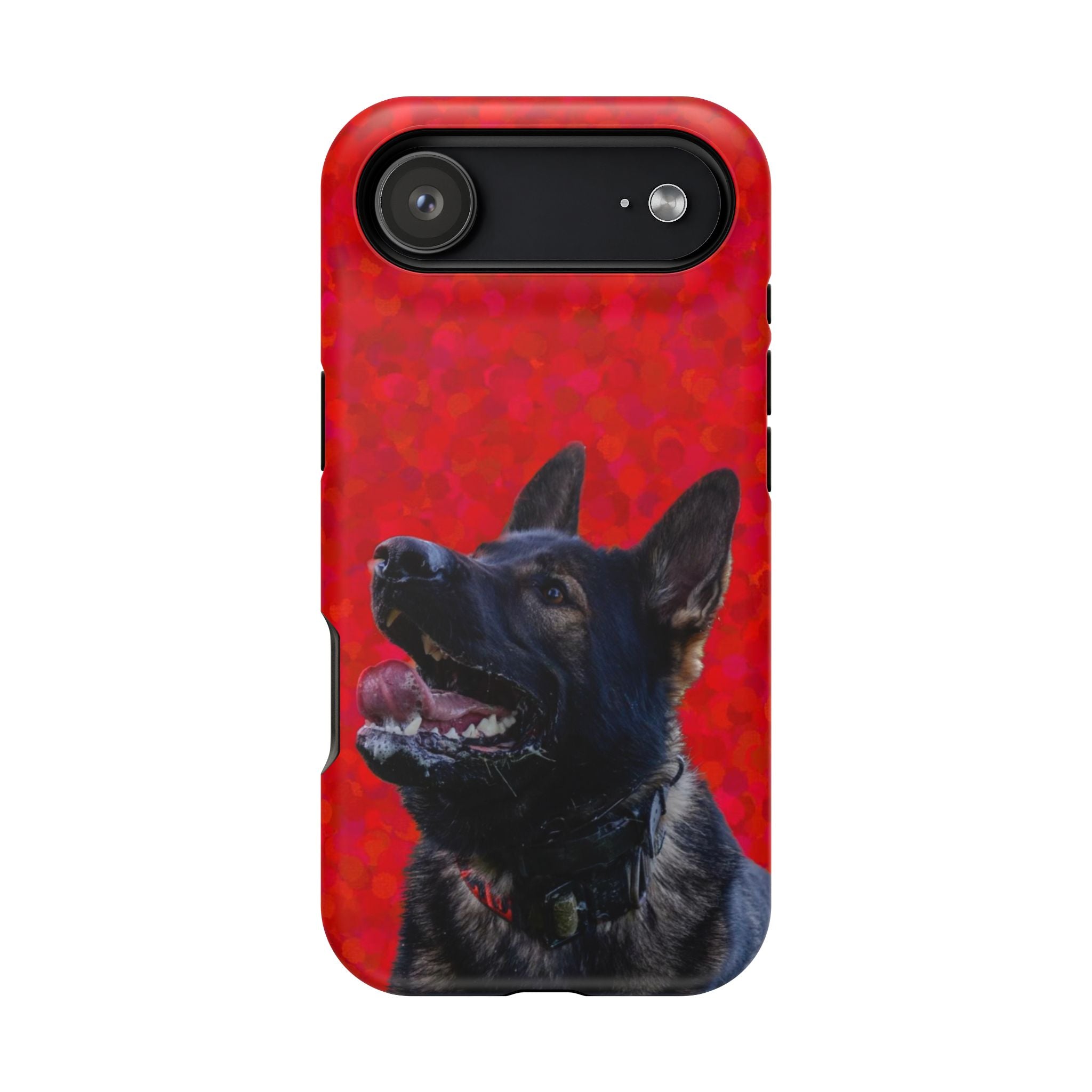 German Shepherd Portrait Magnetic Impact-Resistant Phone Case