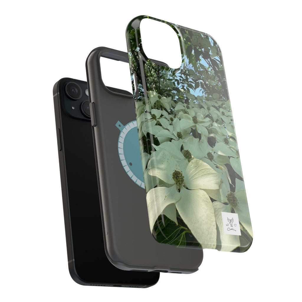 Floral Dogwood Magnetic Impact Phone Case