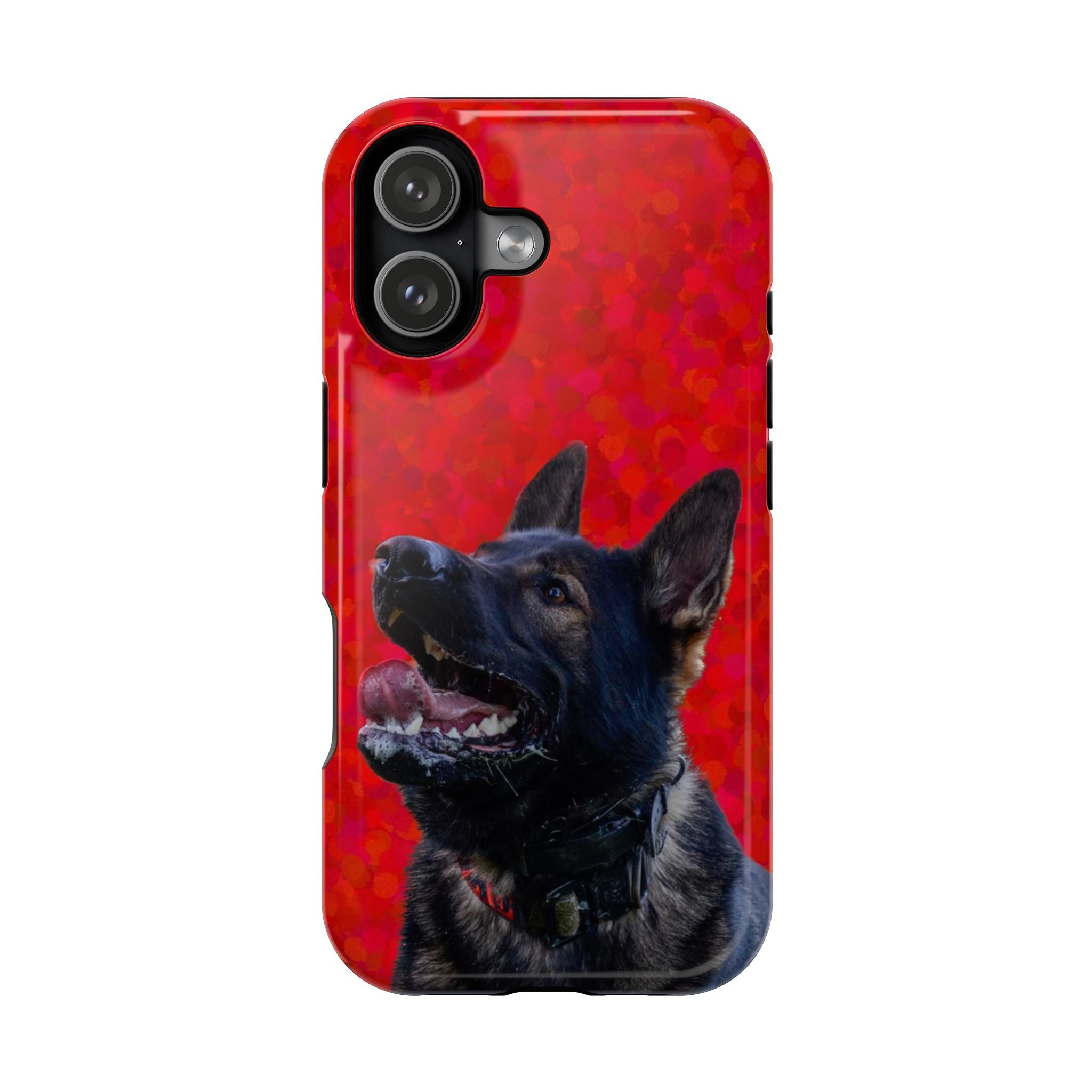German Shepherd Portrait Magnetic Impact-Resistant Phone Case