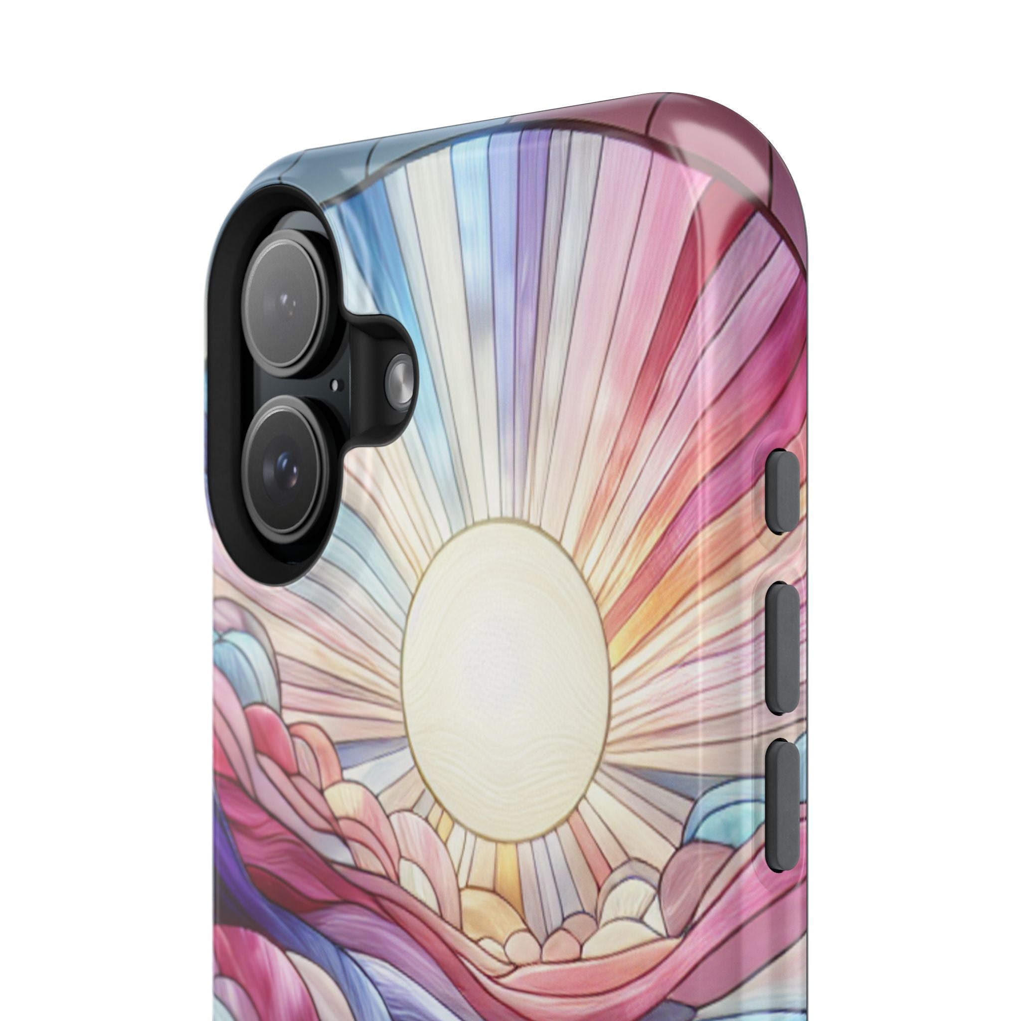 Magnet Tough Cases - Sunrise Stained Glass Design