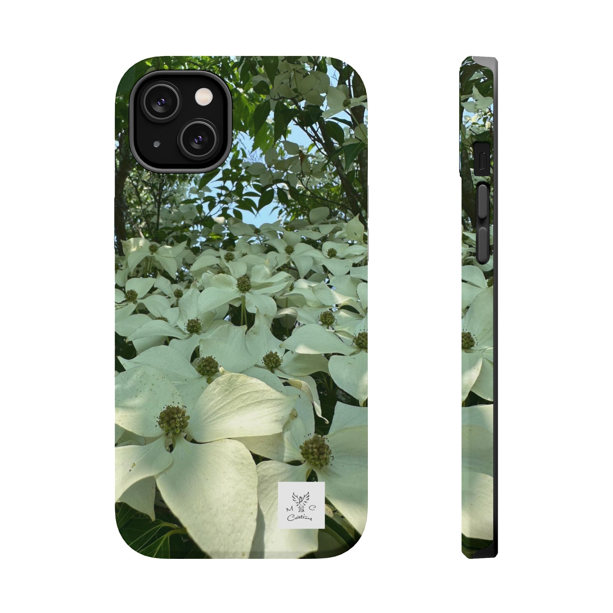 Floral Dogwood Magnetic Impact Phone Case