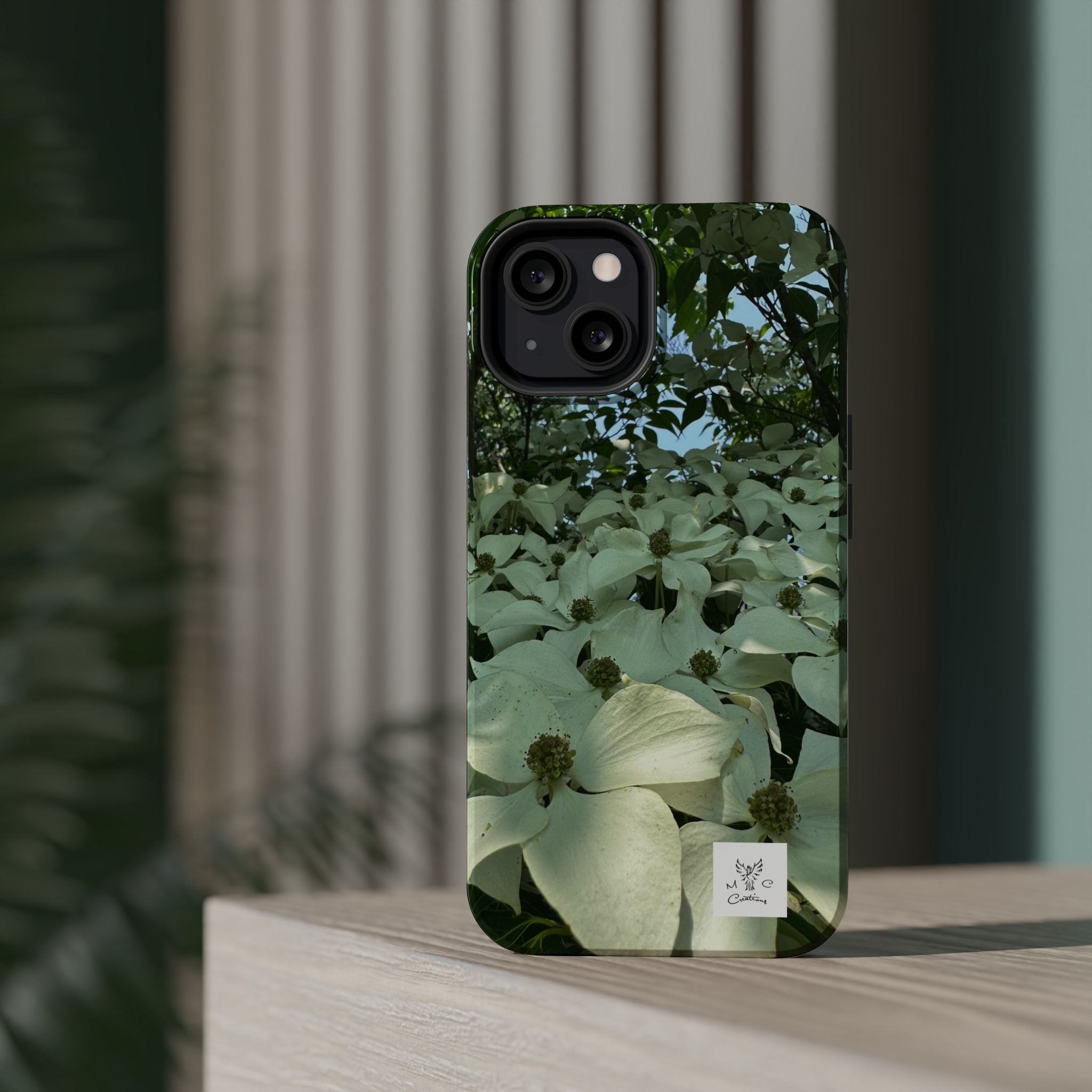 Floral Dogwood Magnetic Impact Phone Case