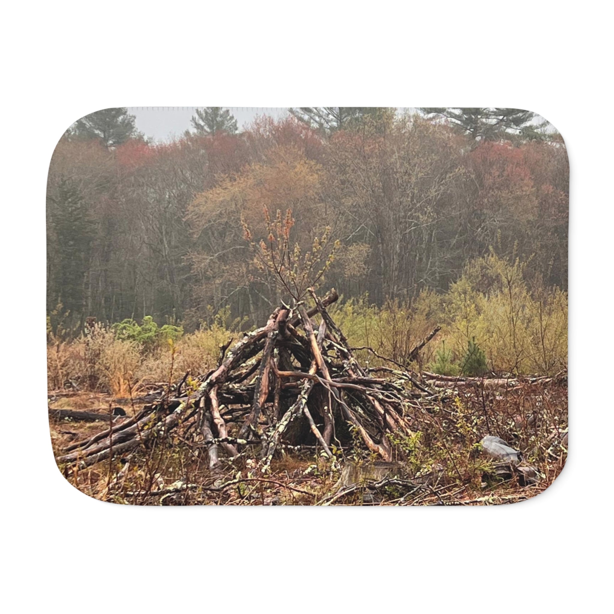 A Hunters delight! Blending into your Suroundings - Sherpa Blanket, Two Colors