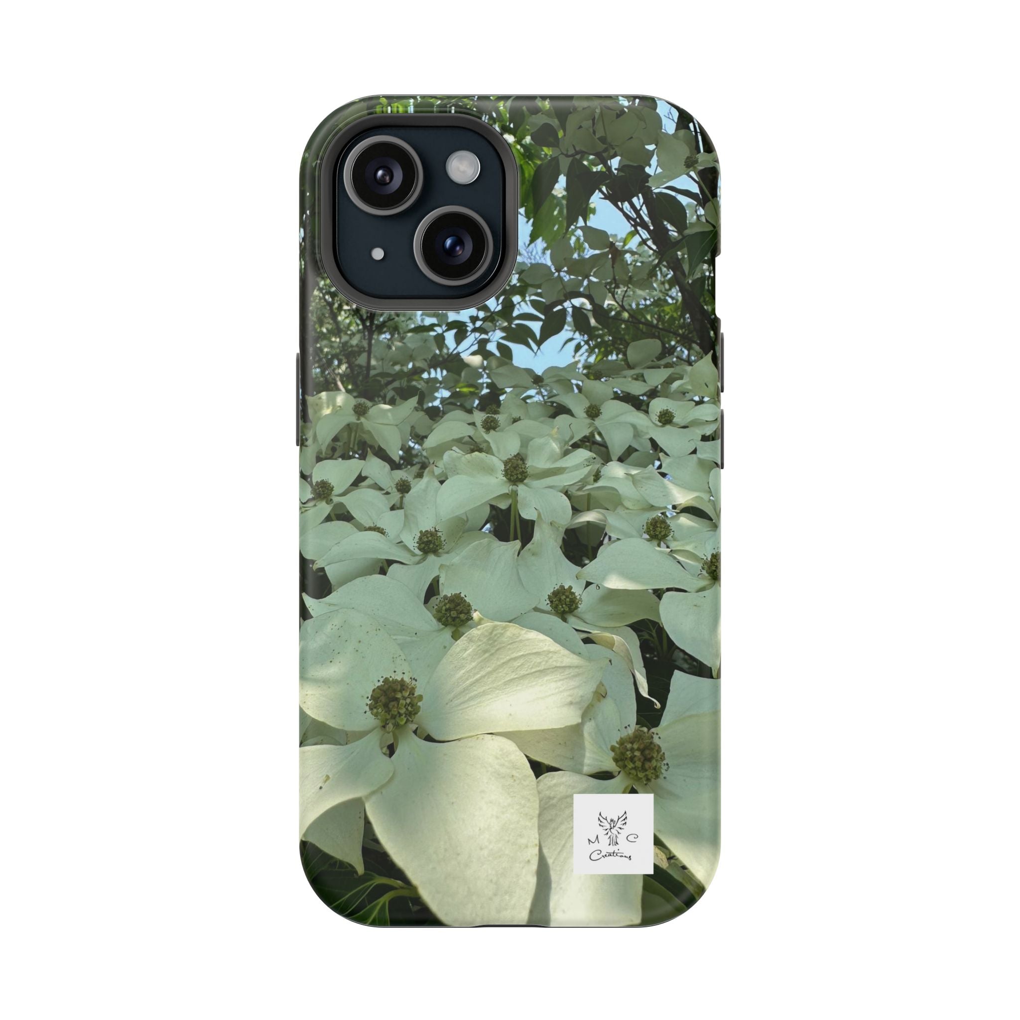 Floral Dogwood Magnetic Impact Phone Case