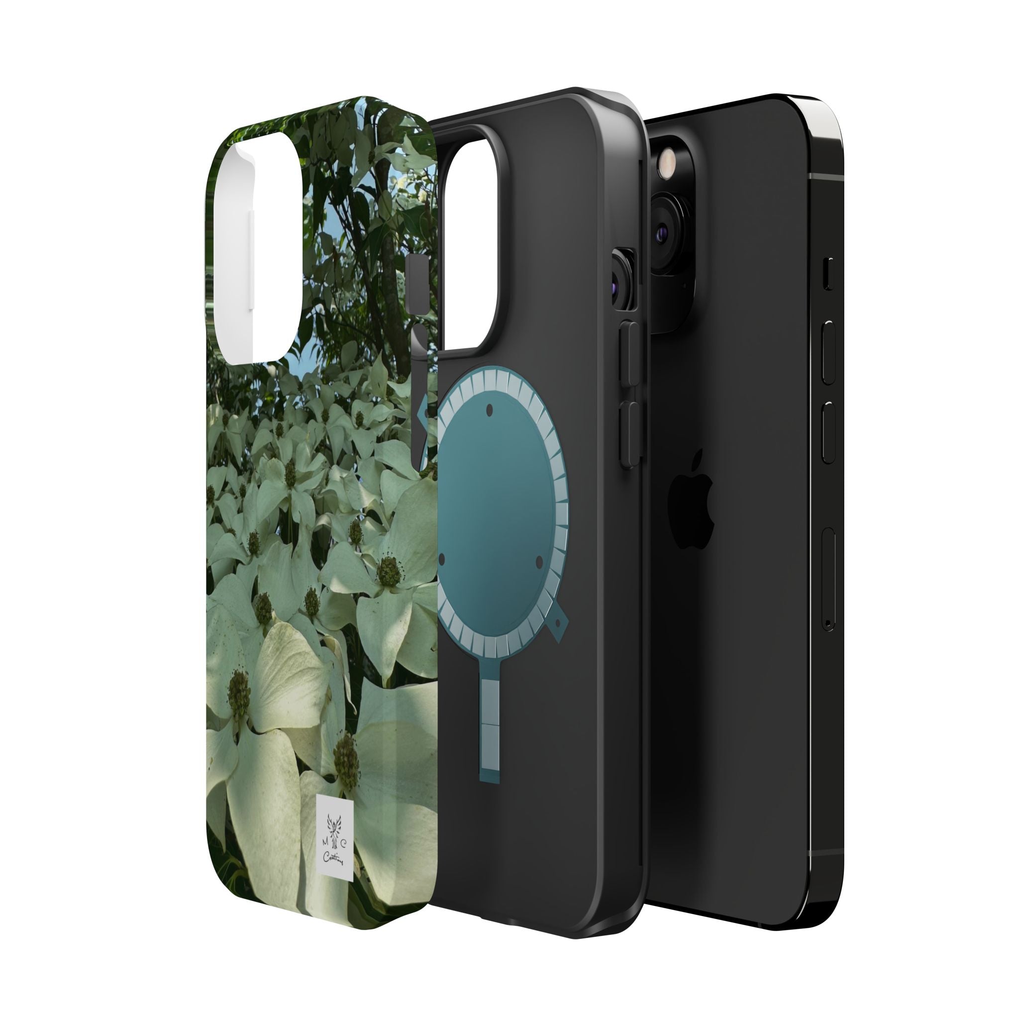 Floral Dogwood Magnetic Impact Phone Case