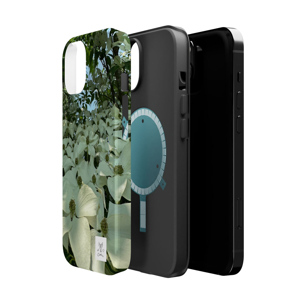 Floral Dogwood Magnetic Impact Phone Case