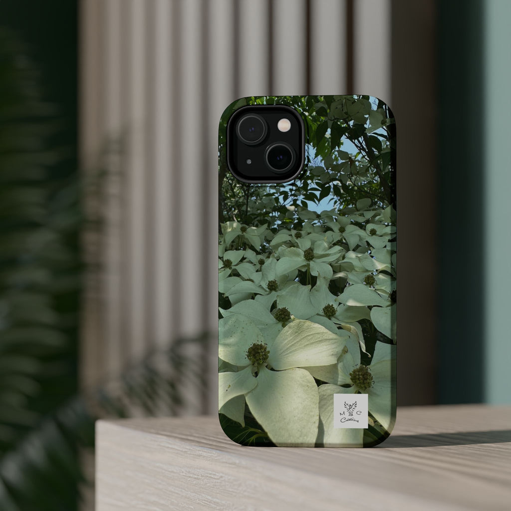 Floral Dogwood Magnetic Impact Phone Case