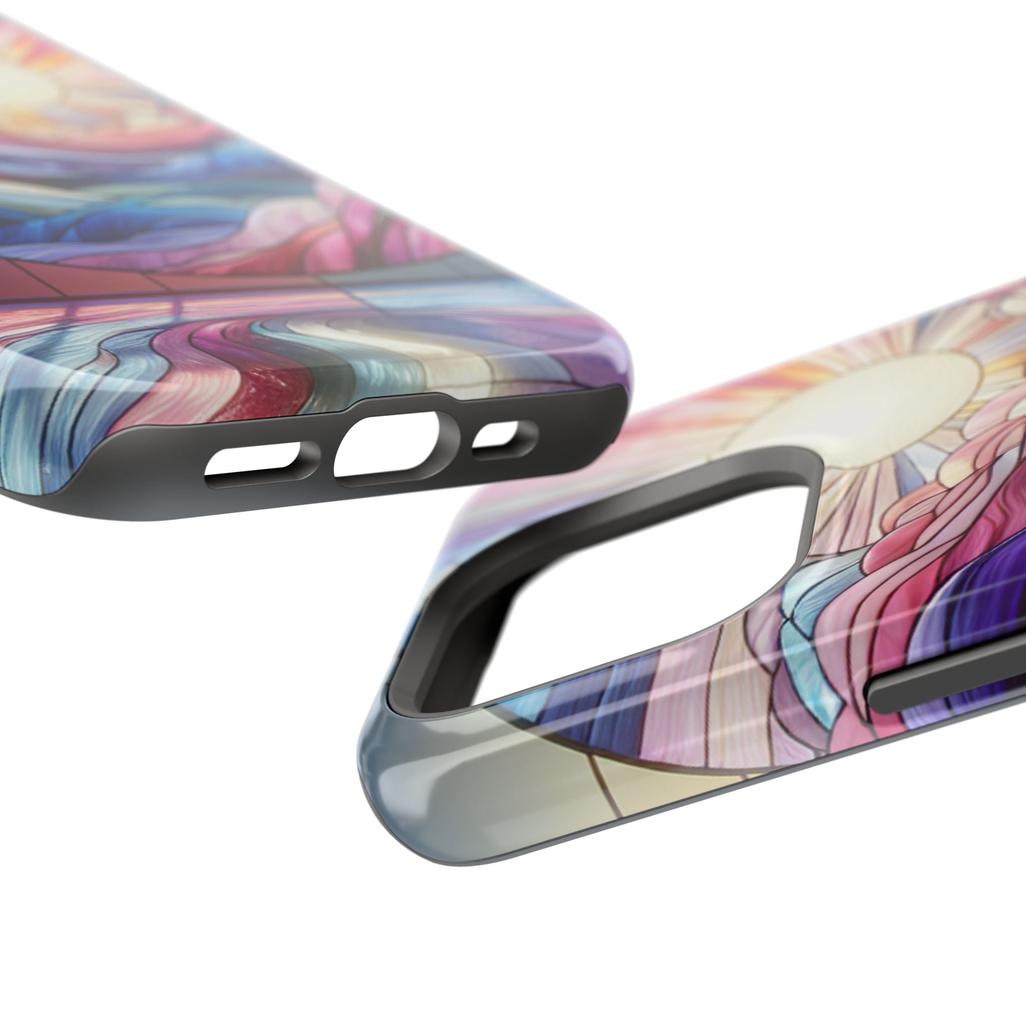 Magnet Tough Cases - Sunrise Stained Glass Design