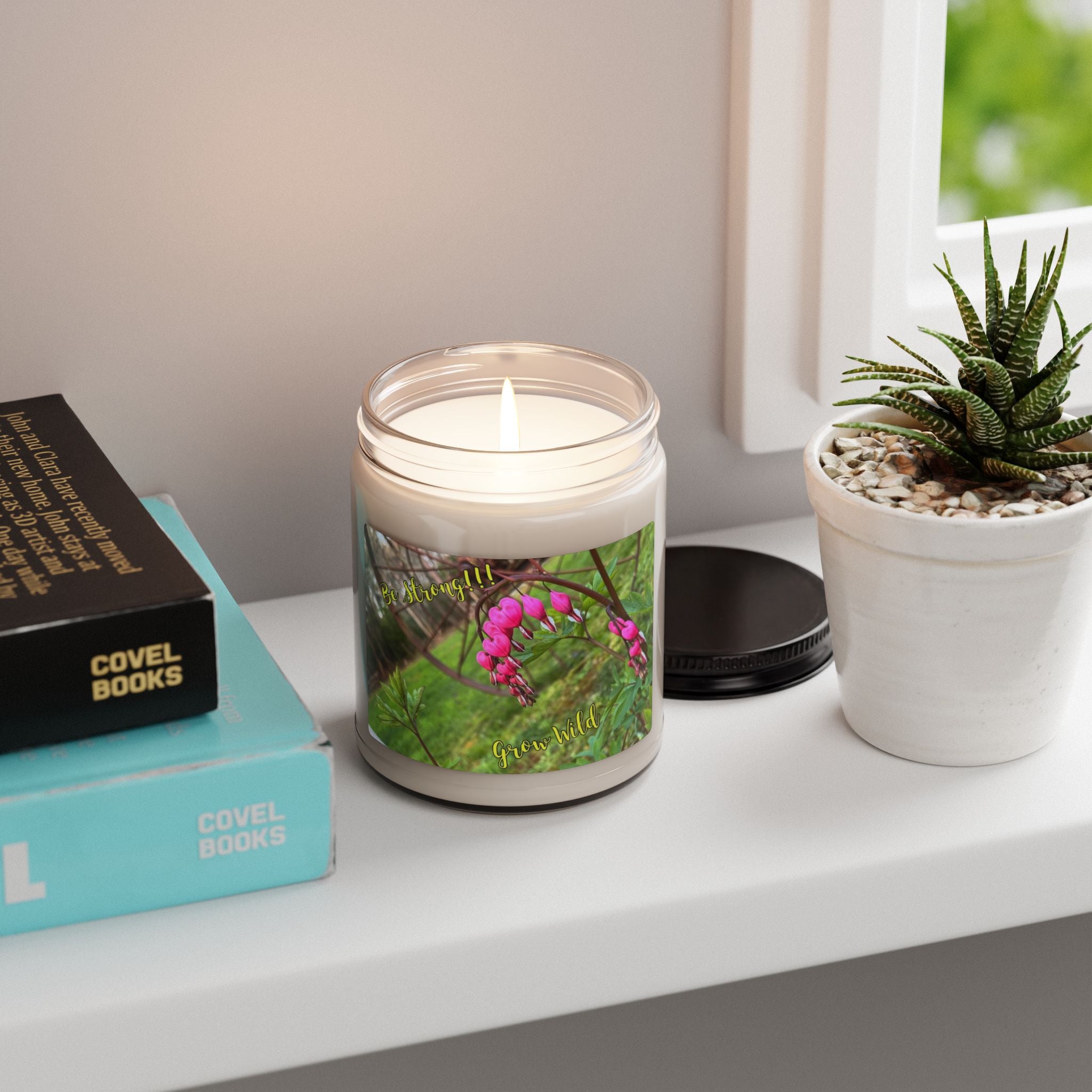 Dailey Affirmations - Be Strong - Grow Wild - Scented Soy Candle, 9oz