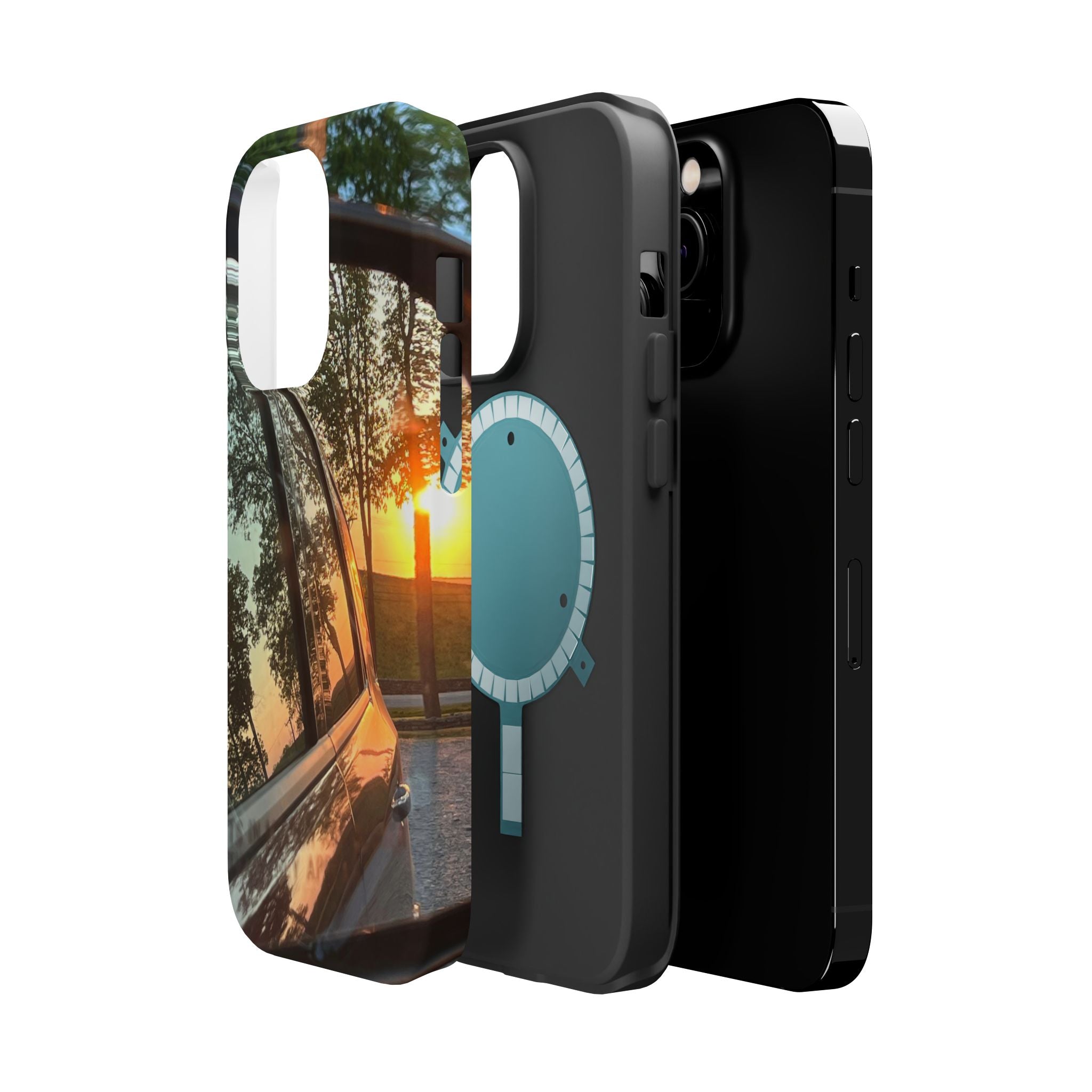 Mopar in the rear view Sunset - MagSafe Tough Cases