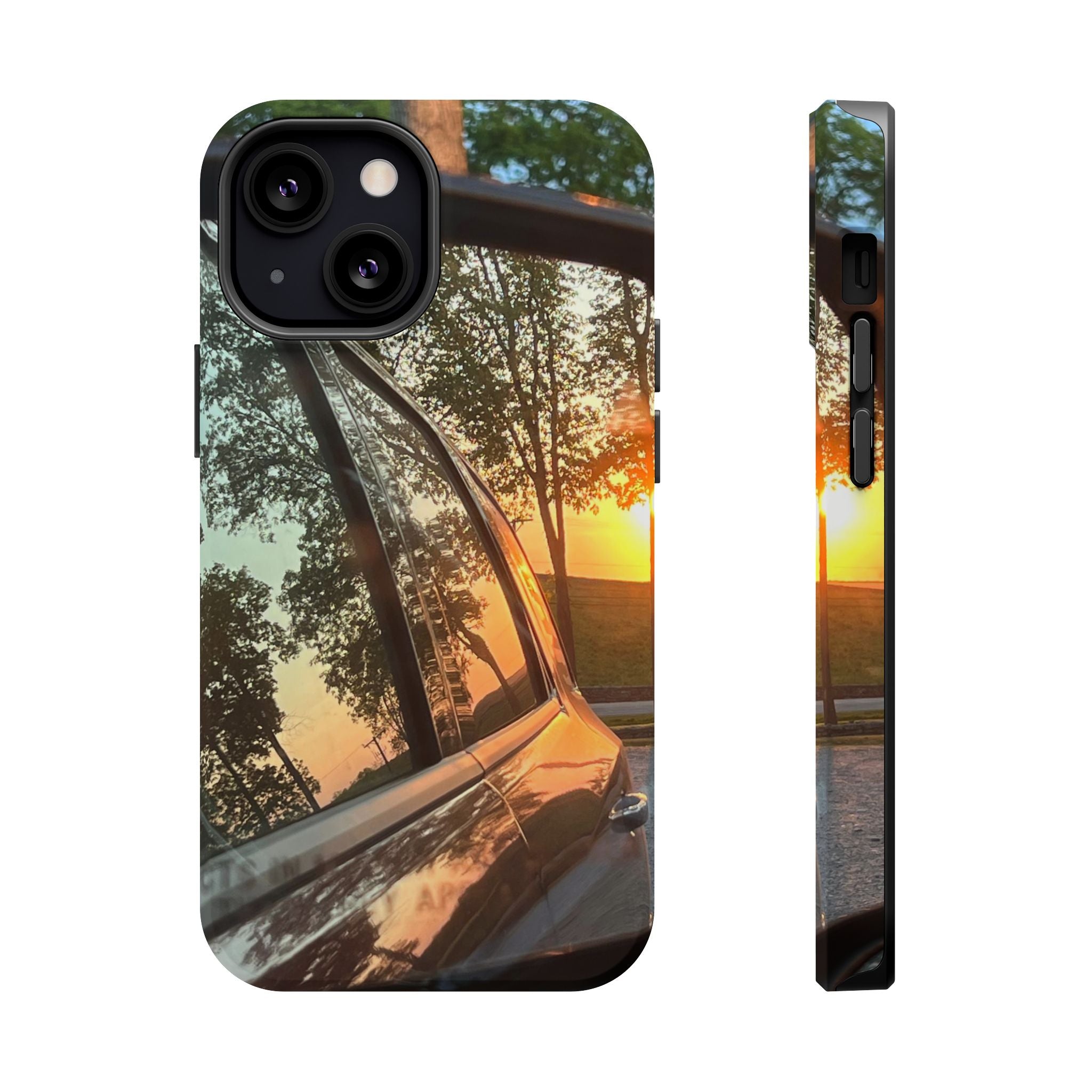 Mopar in the rear view Sunset - MagSafe Tough Cases