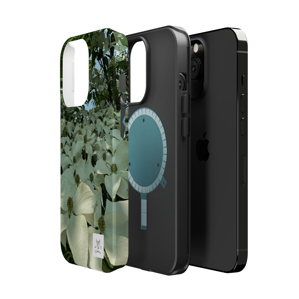 Floral Dogwood Magnetic Impact Phone Case