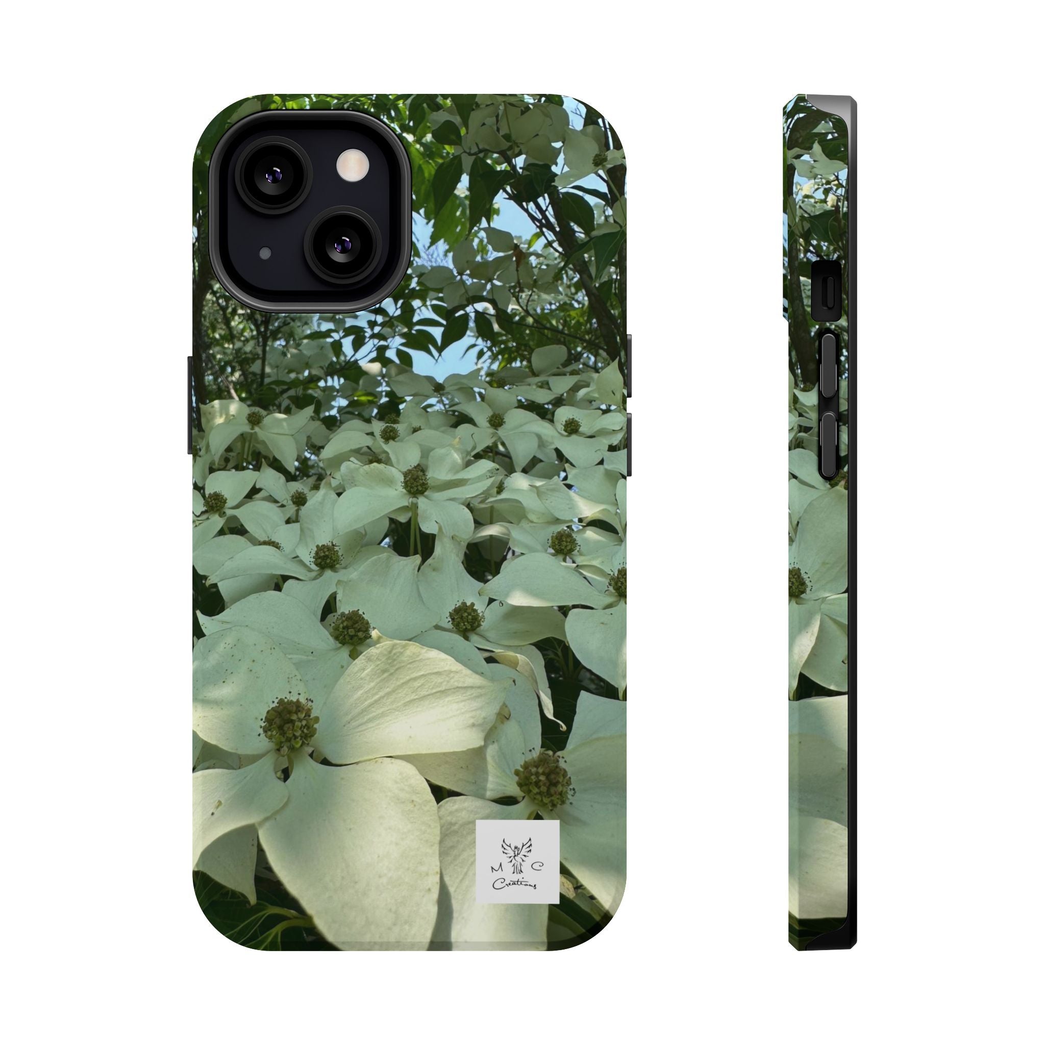 Floral Dogwood Magnetic Impact Phone Case