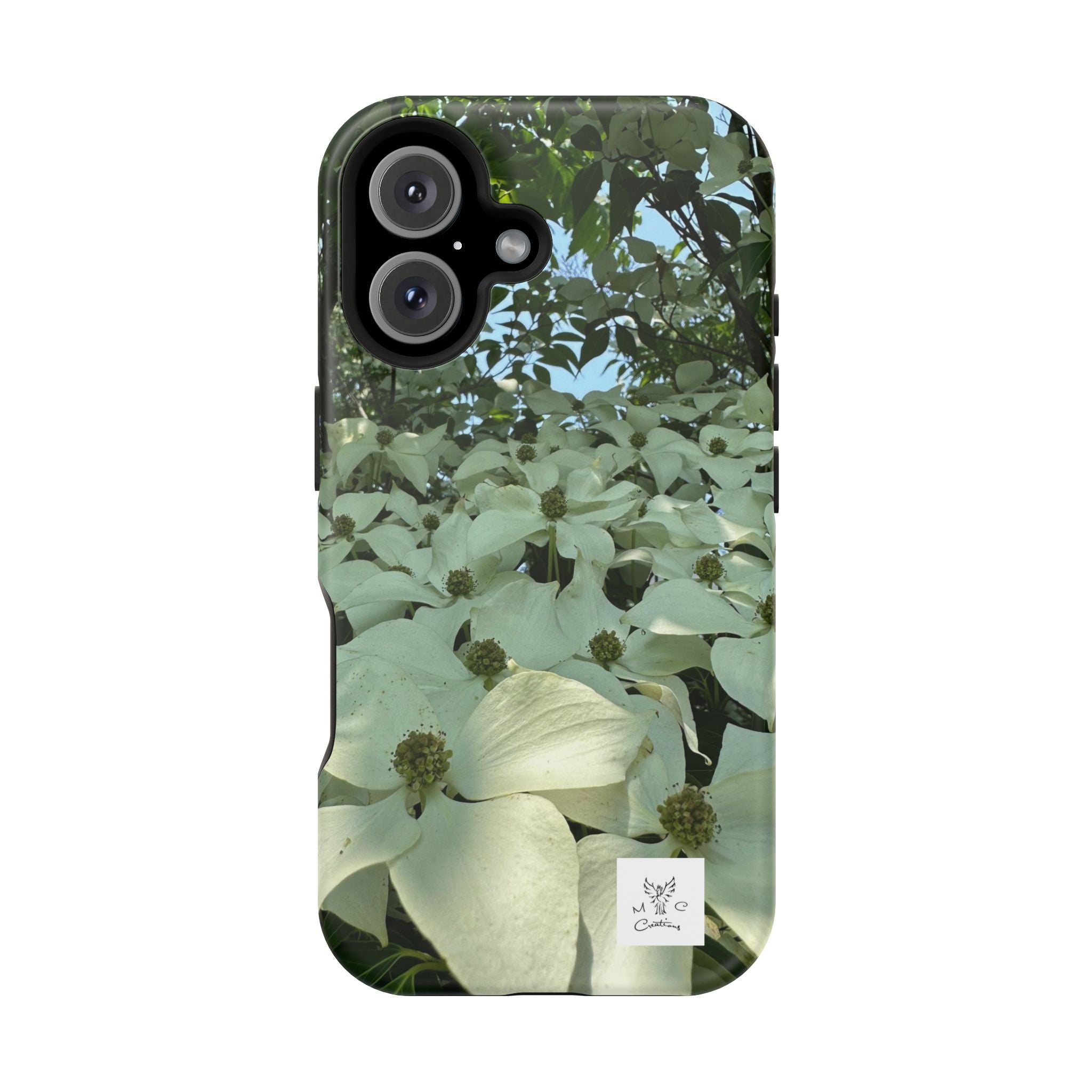 Floral Dogwood Magnetic Impact Phone Case