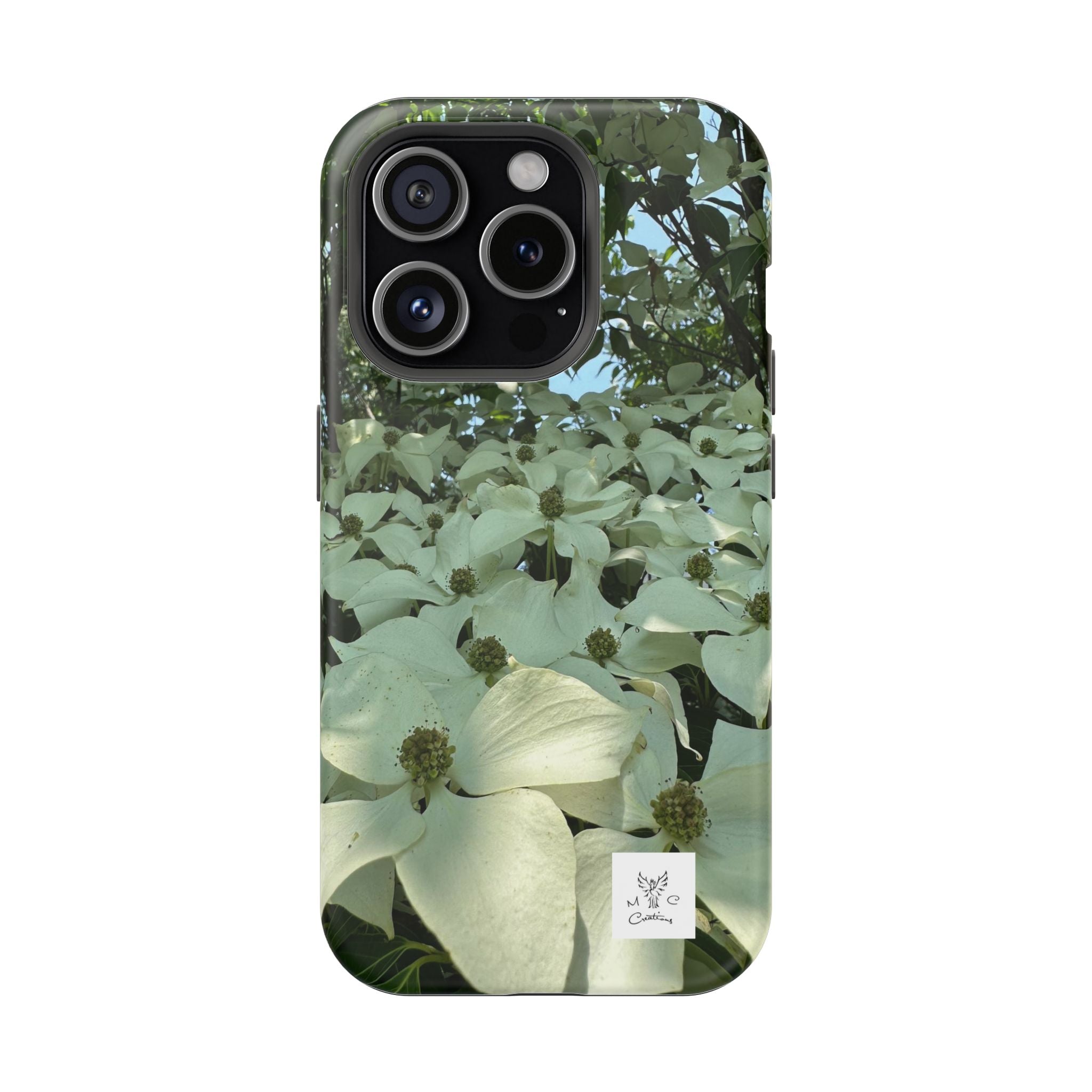 Floral Dogwood Magnetic Impact Phone Case