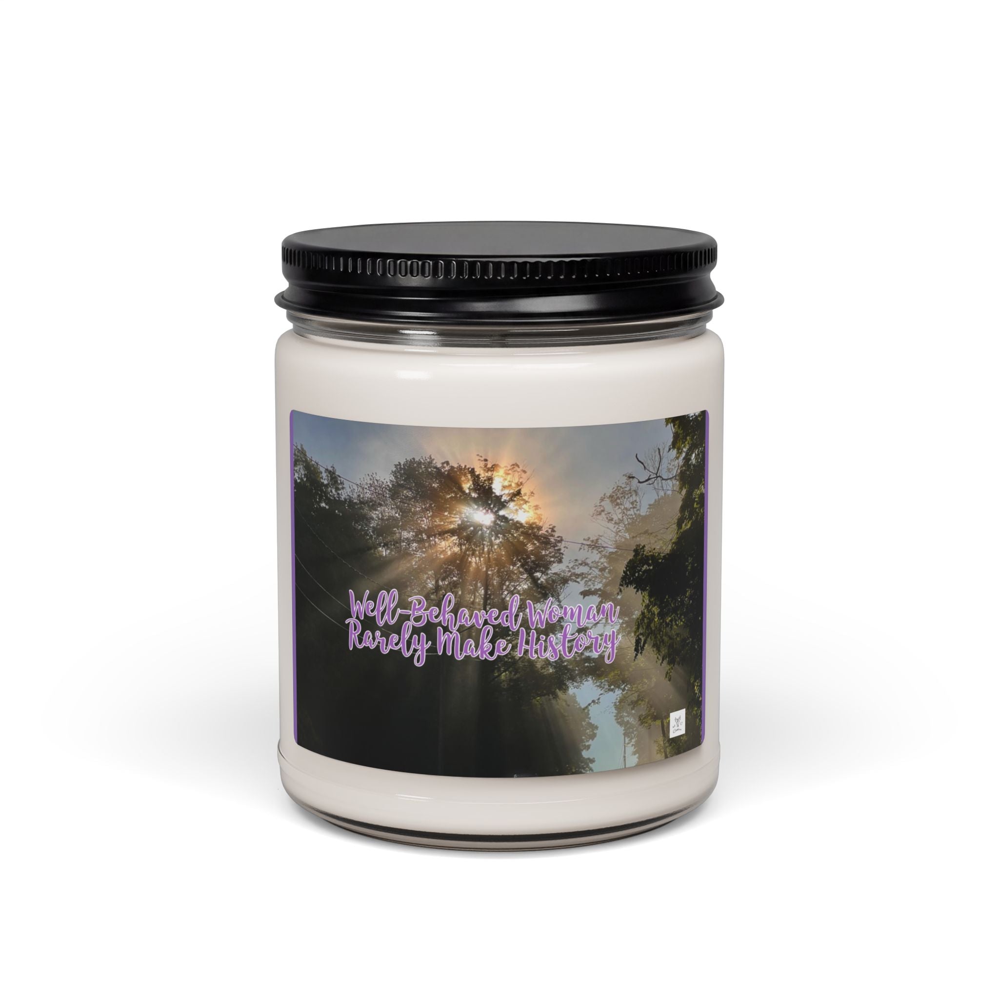 Daily Affirmations  - Well-Behaved Woman -Scented Soy Candle, 9oz