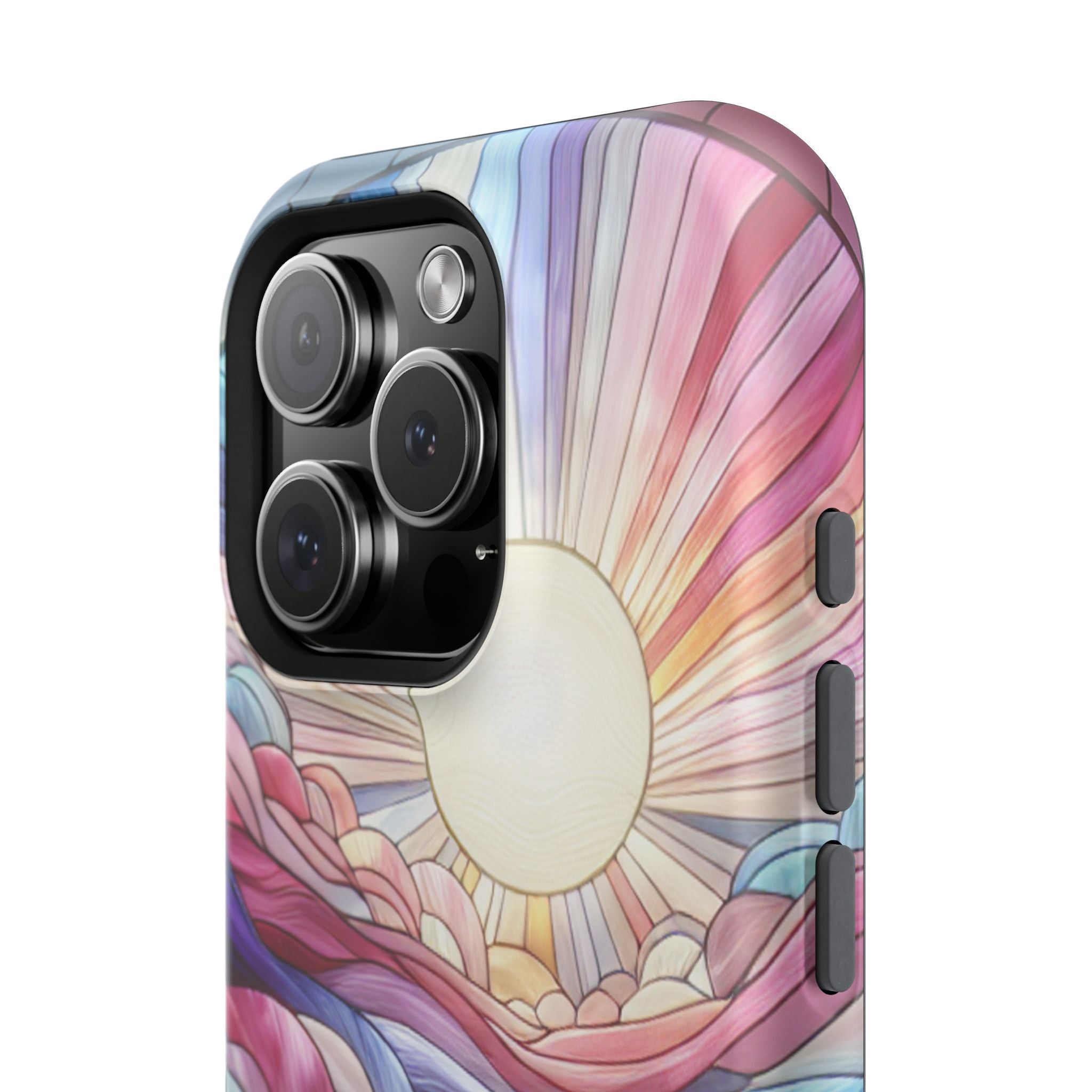 Magnet Tough Cases - Sunrise Stained Glass Design
