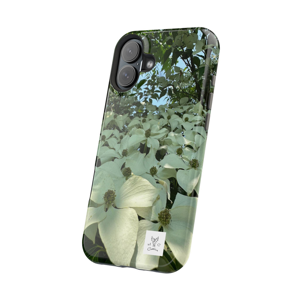 Floral Dogwood Magnetic Impact Phone Case