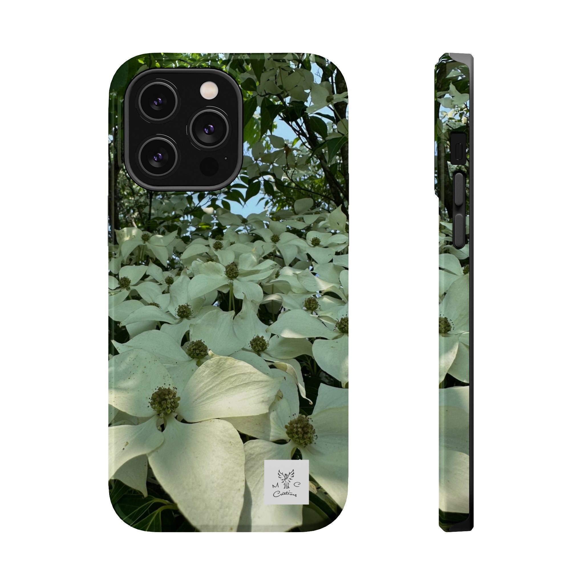 Floral Dogwood Magnetic Impact Phone Case