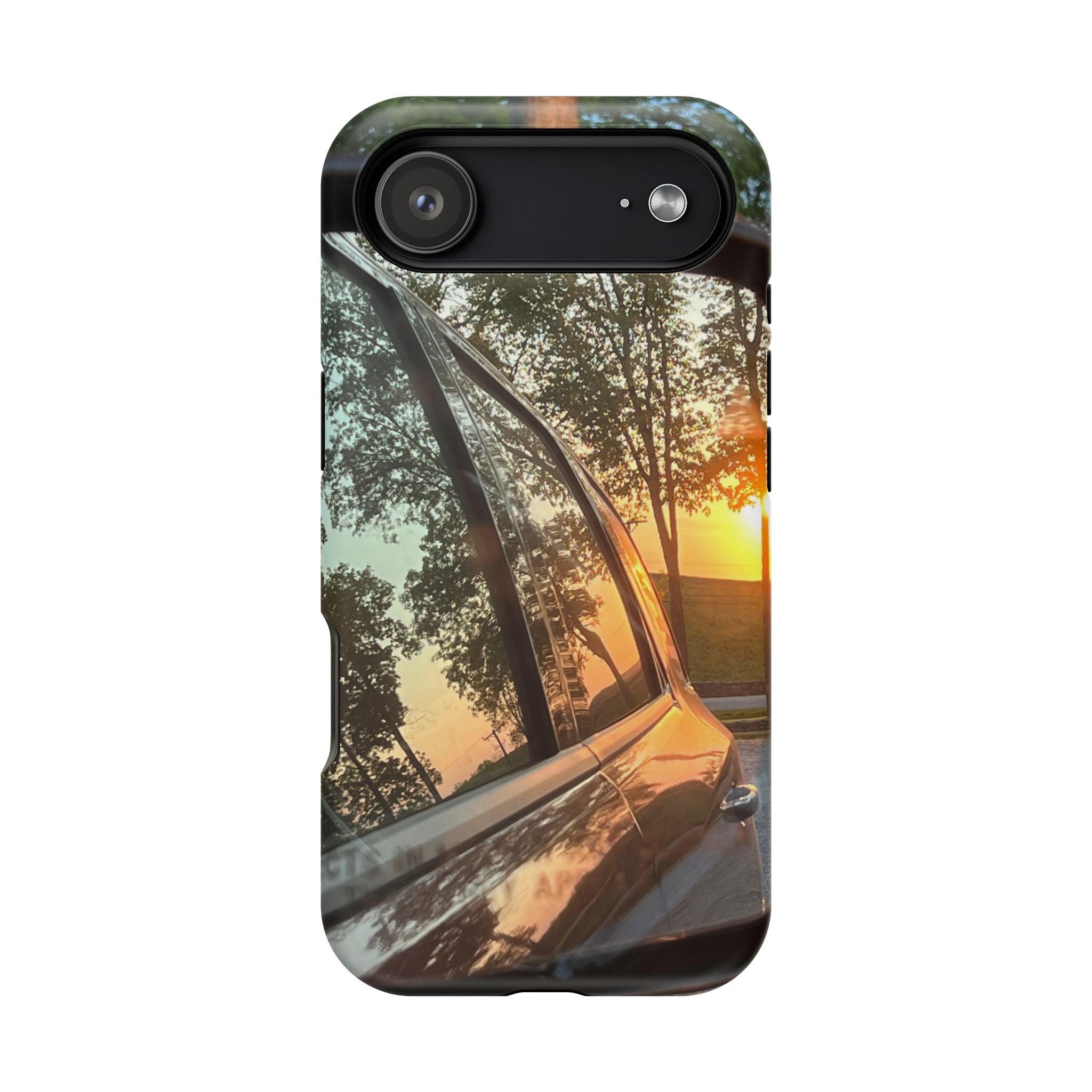 Phone Case — Sunset Reflection Magnetic Impact-Resistant Case