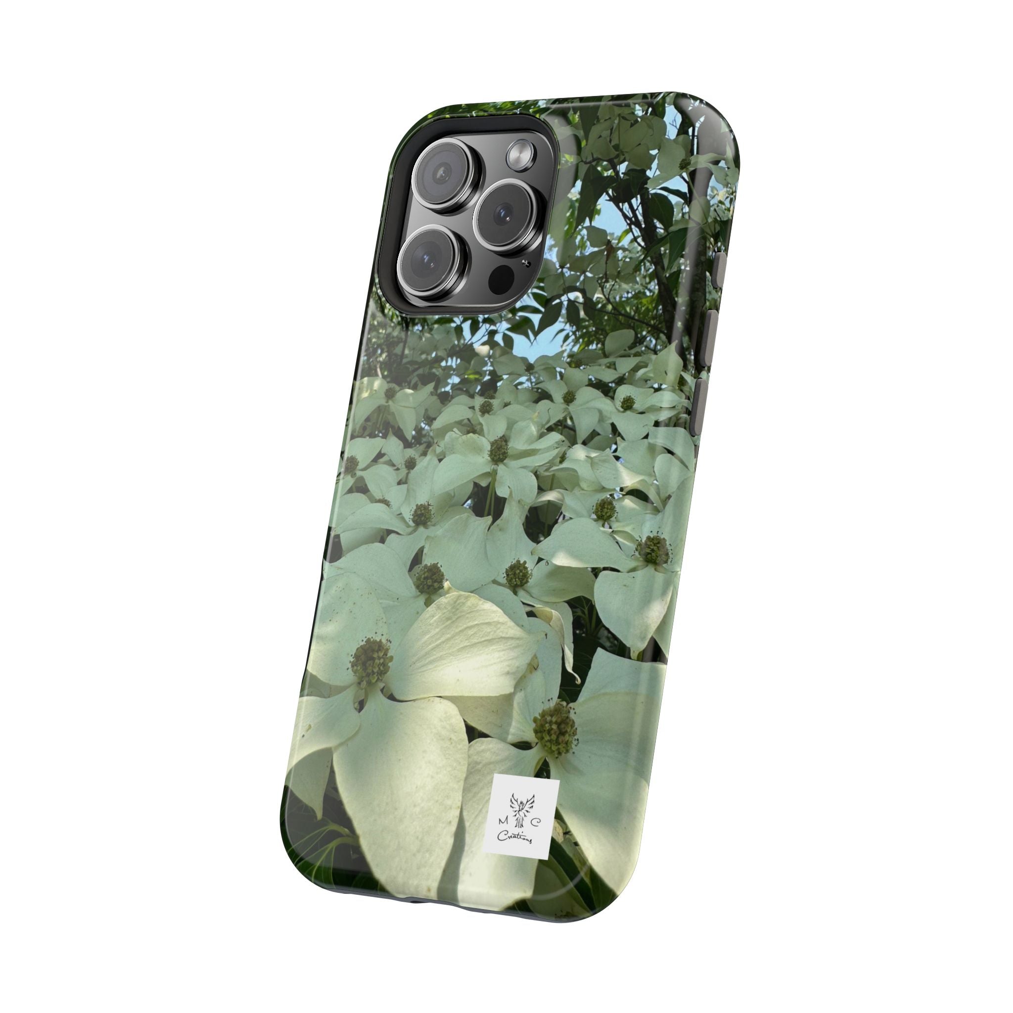 Floral Dogwood Magnetic Impact Phone Case