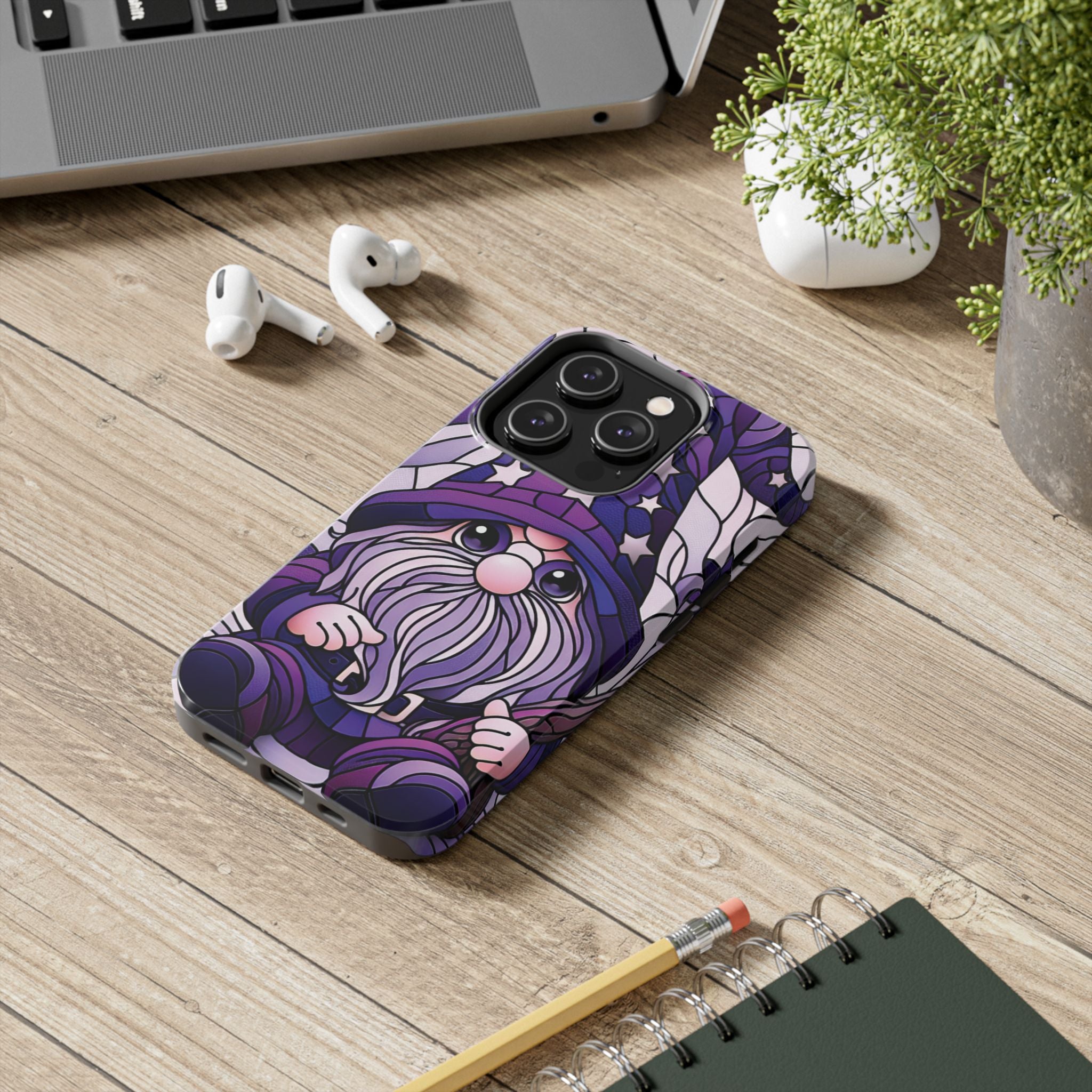 Whimsical Gnome Phone Case - Magical, Cute Smartphone Cover, Fantasy Gift, Durable Protection, Gnome Lover Accessory