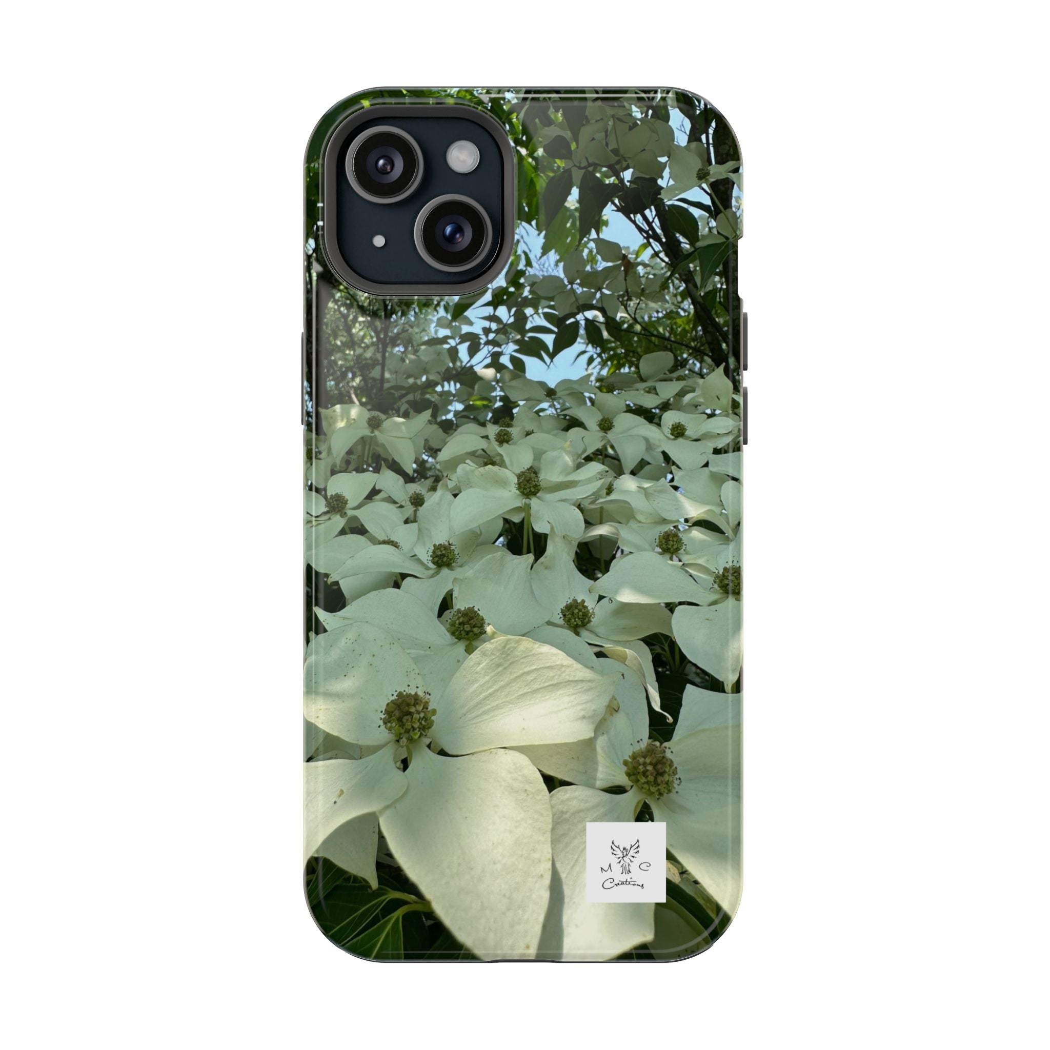 Floral Dogwood Magnetic Impact Phone Case