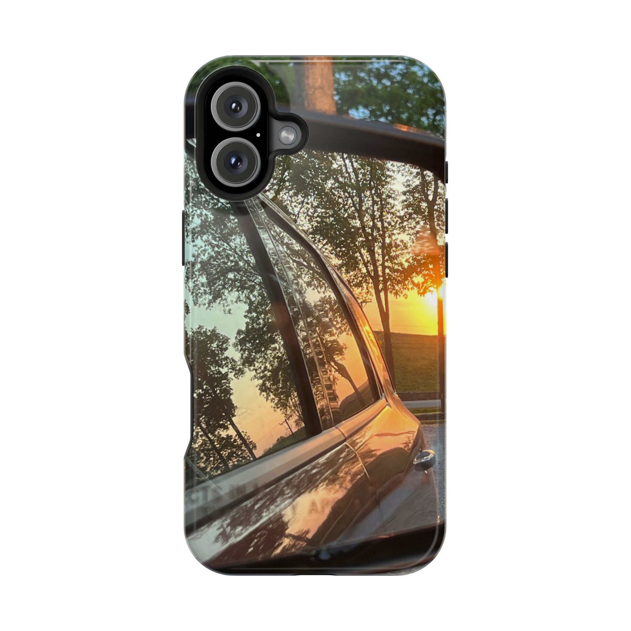 Phone Case — Sunset Reflection Magnetic Impact-Resistant Case
