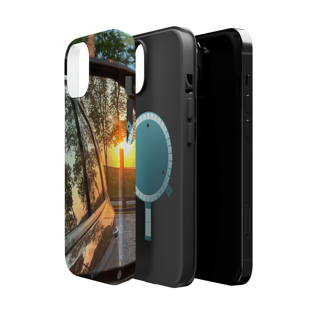 Phone Case — Sunset Reflection Magnetic Impact-Resistant Case