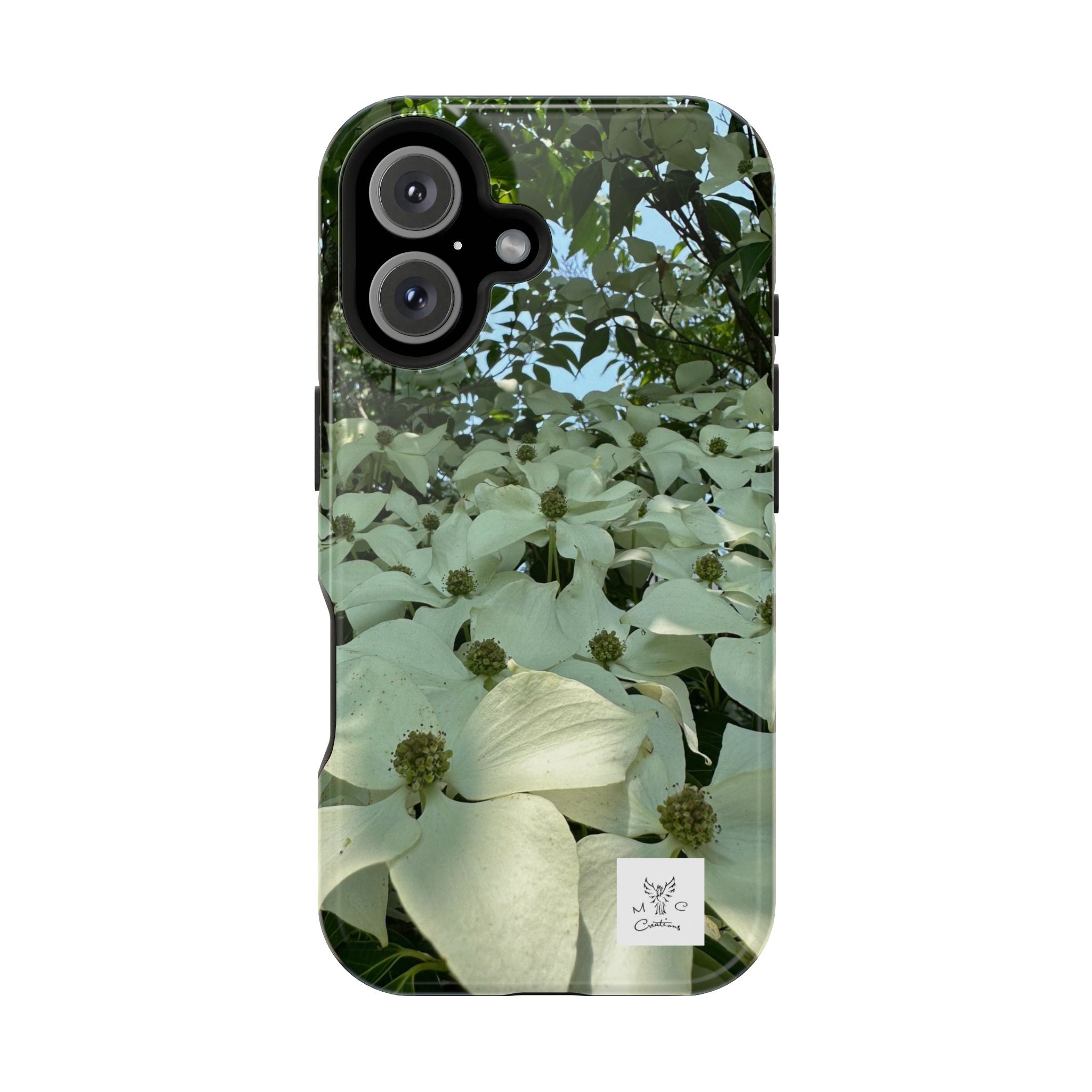 Floral Dogwood Magnetic Impact Phone Case