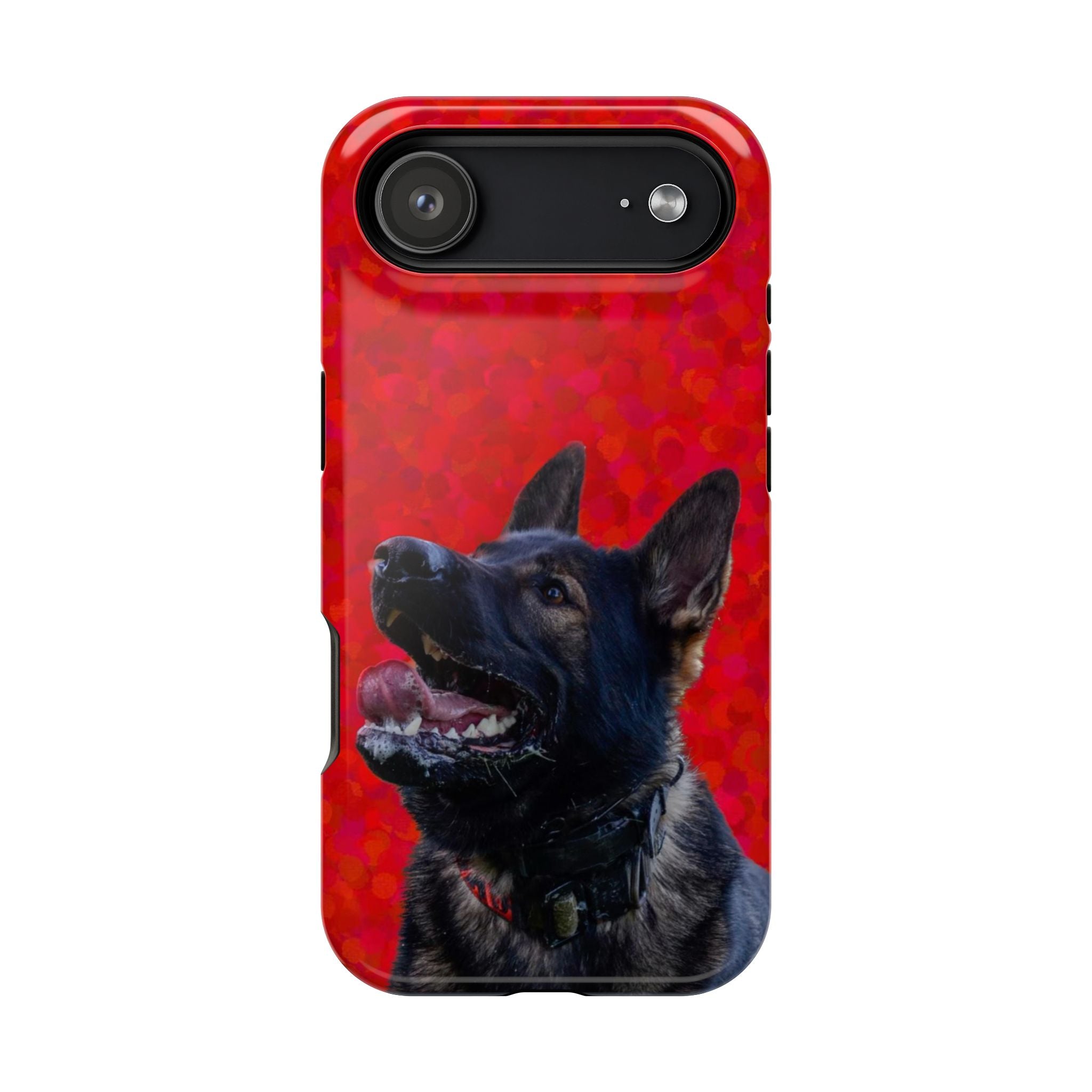 German Shepherd Portrait Magnetic Impact-Resistant Phone Case