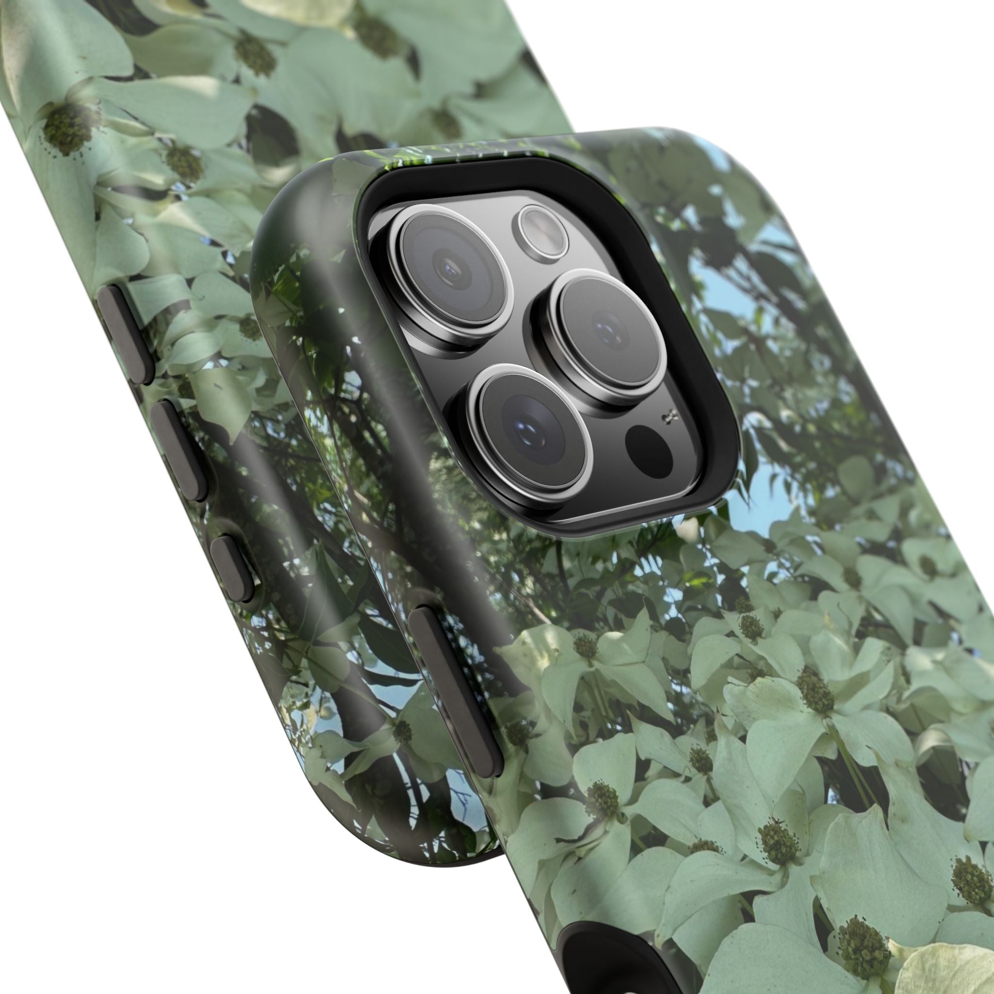Floral Dogwood Magnetic Impact Phone Case