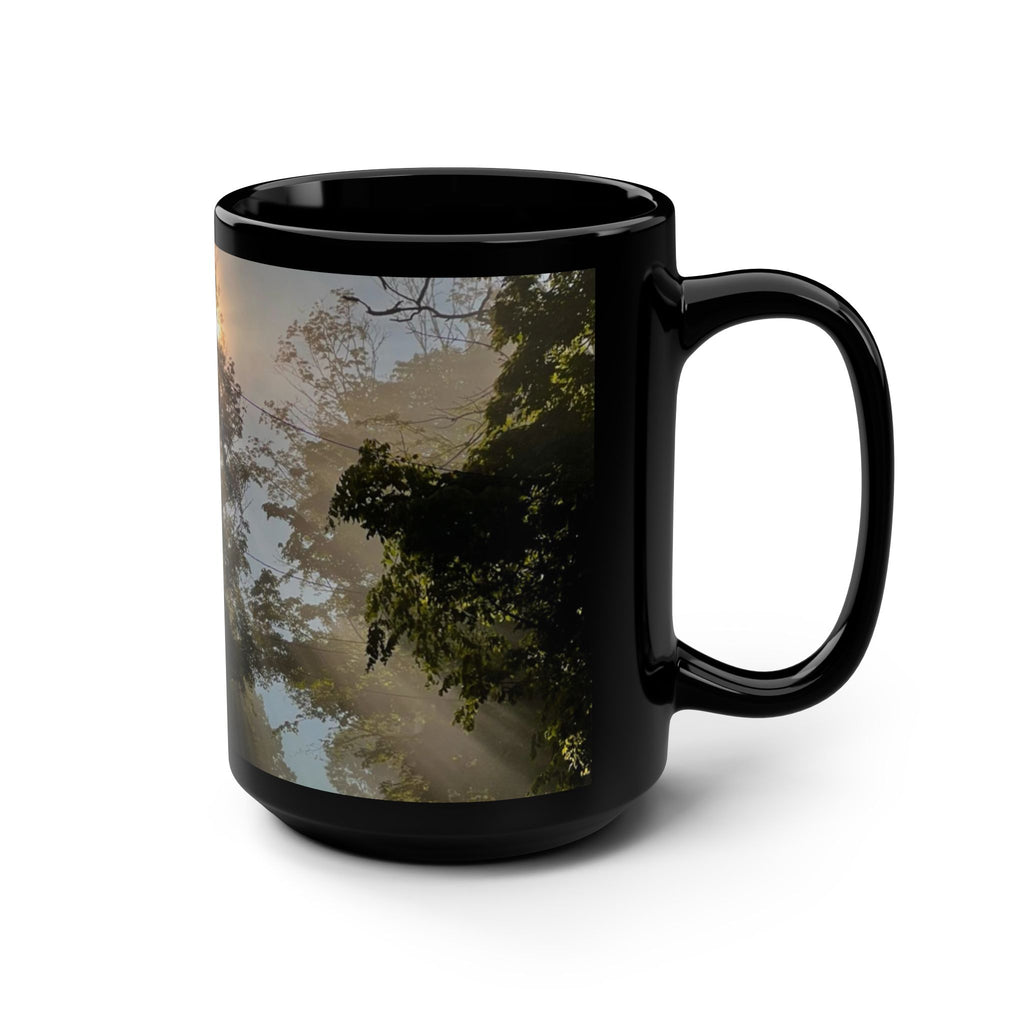Well-Behaved Woman Rarely Make History - Black Mug, 15oz